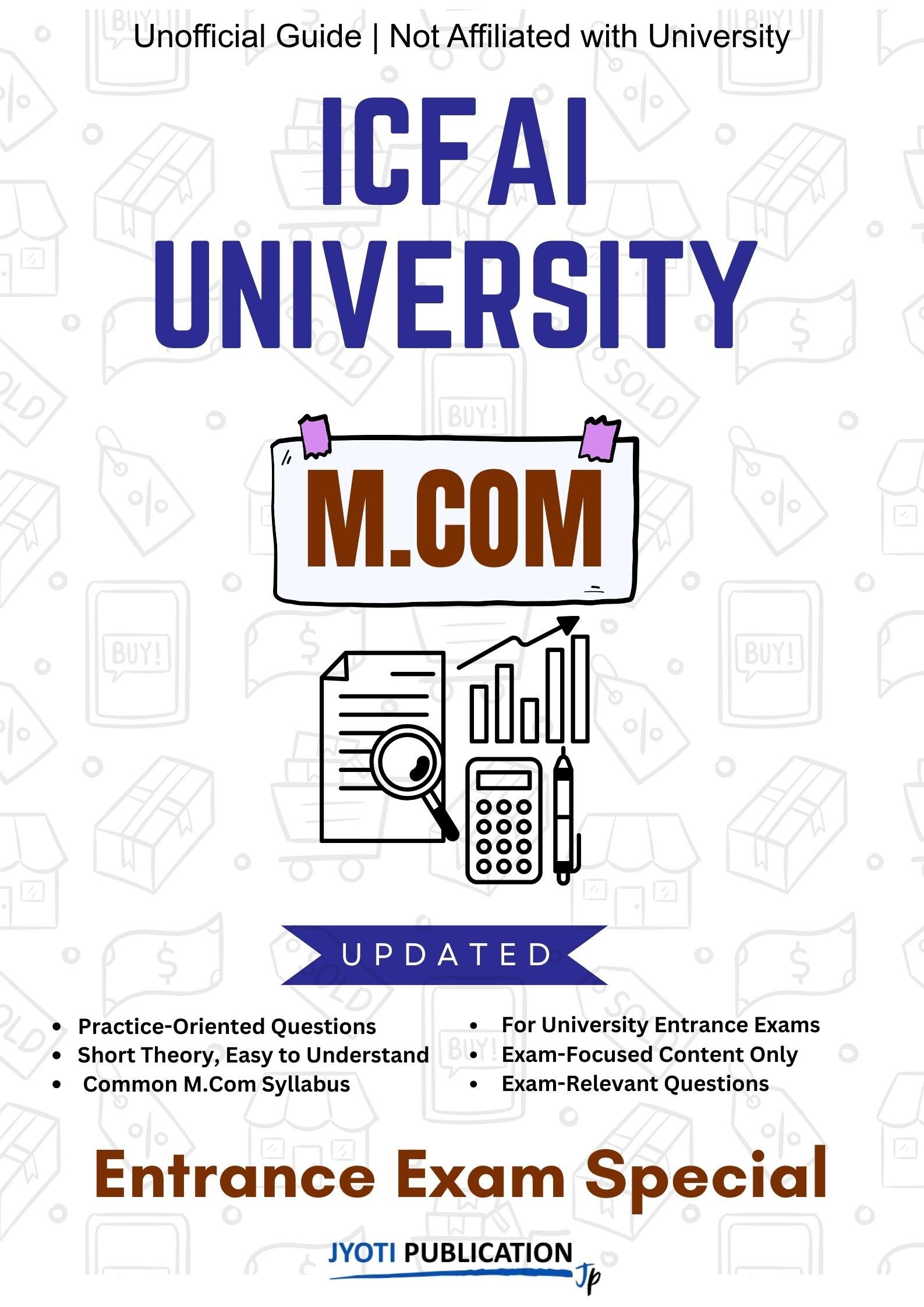 ICFAI University M.Com Entrance Exam