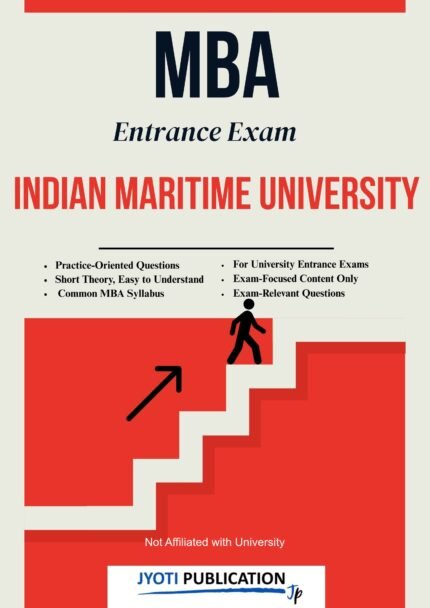 Indian Maritime University - MBA Entrance Exam Preparation Guide
