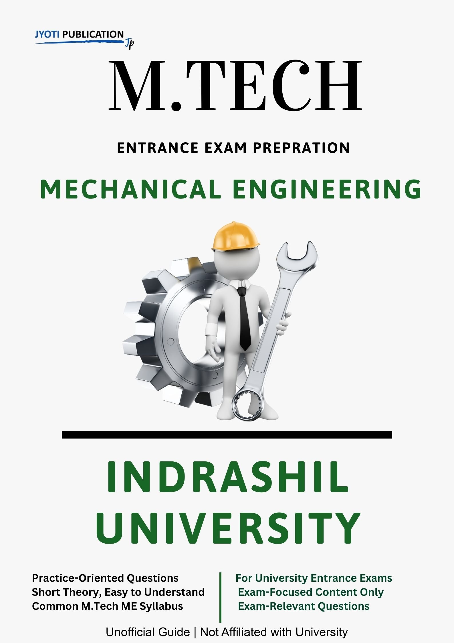 Indrashil University M.Tech in Mechanical Engineering Entrance Exam