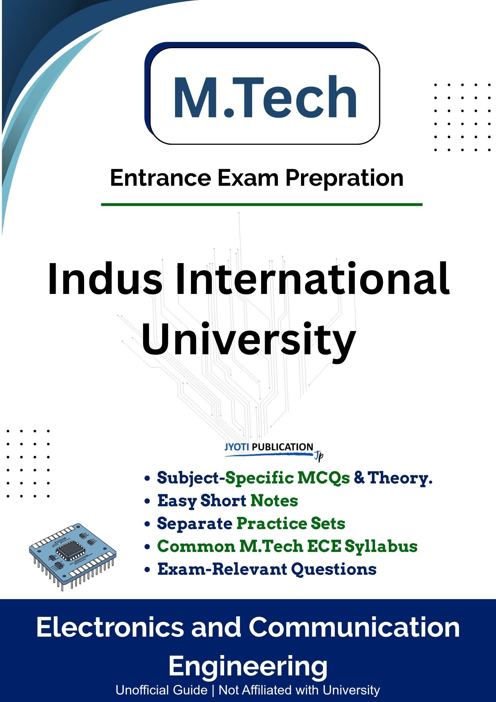 Indus International University M.Tech in Electronics & Communication Engineering Entrance Exam Book