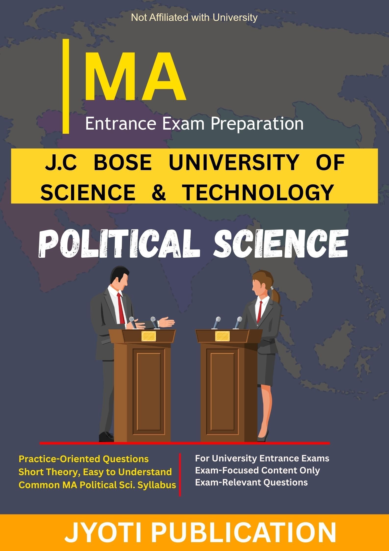 J.C Bose University of Science & TechNology (Formerly YMCA University of Science & TechNology) M.A in Political Science Entrance Exam