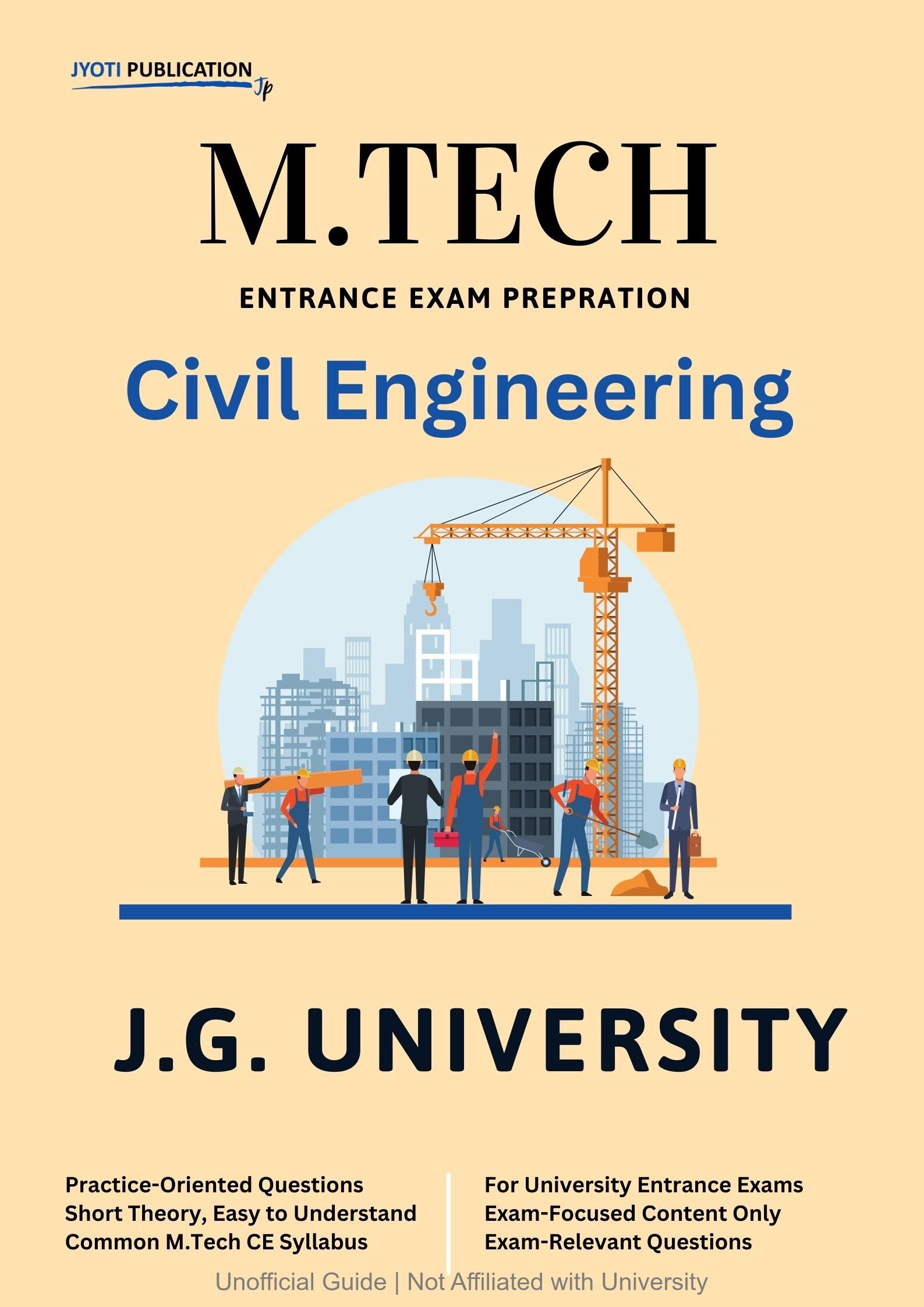 J.G. University M.Tech in Civil Engineering Entrance Exam