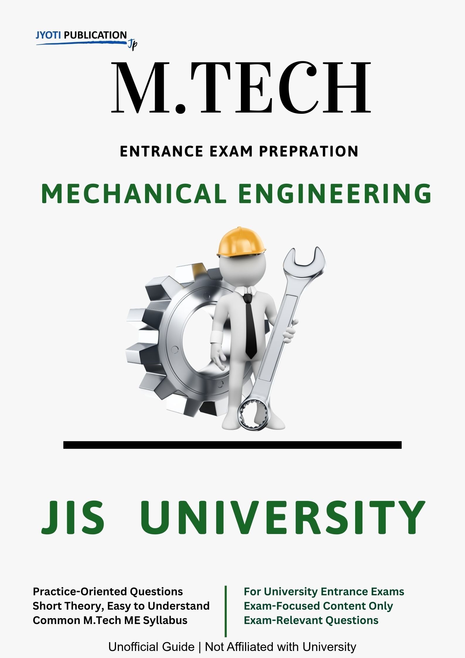 JIS University M.Tech in Mechanical Engineering Entrance Exam