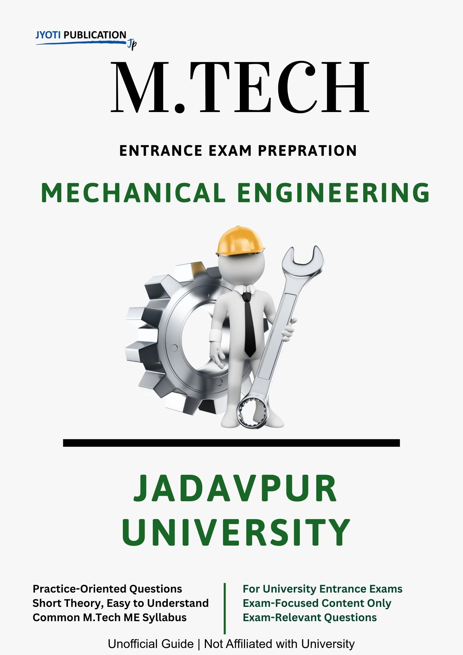 Jadavpur University M.Tech in Mechanical Engineering Entrance Exam