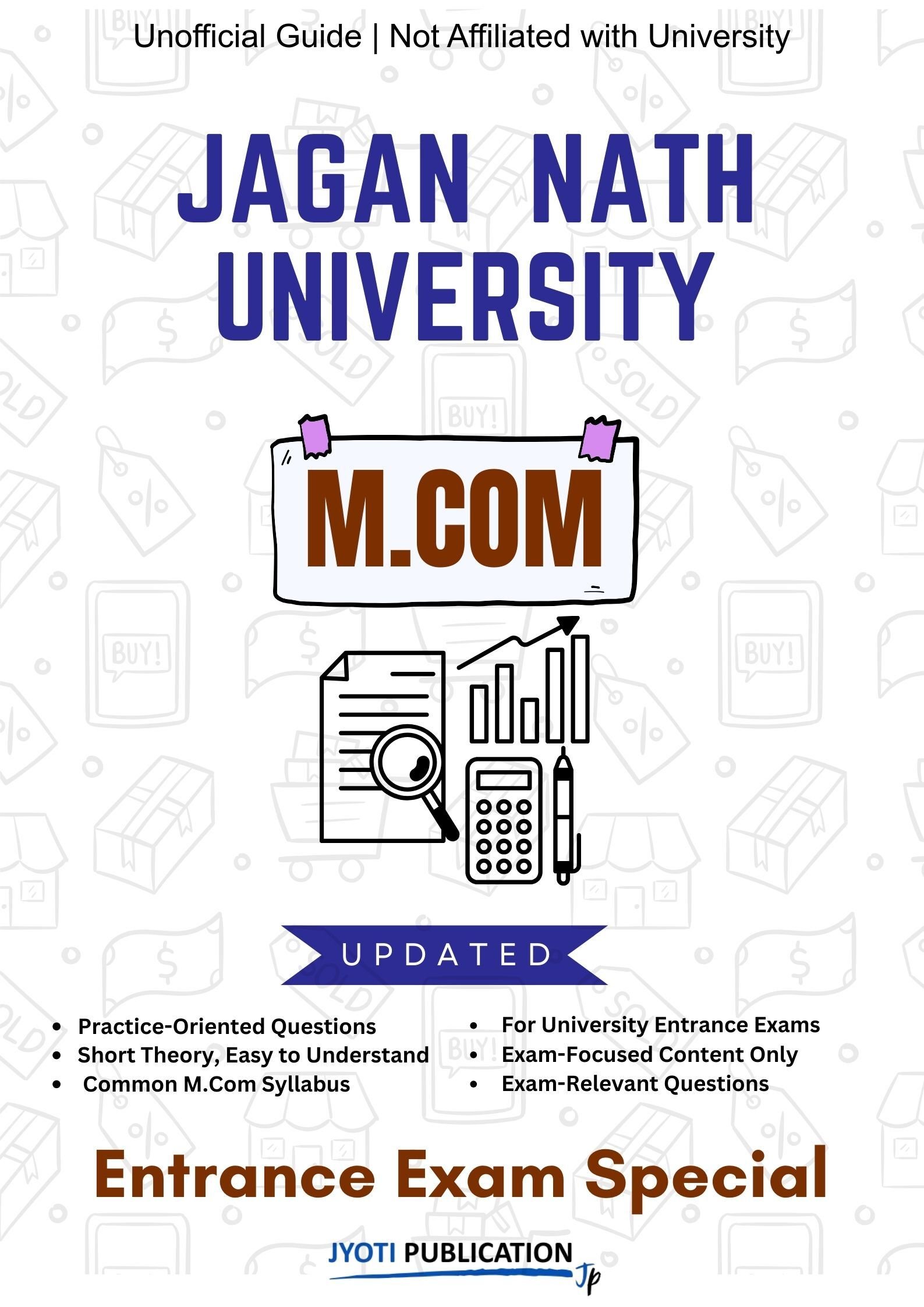 Jagan Nath University M.Com Entrance Exam