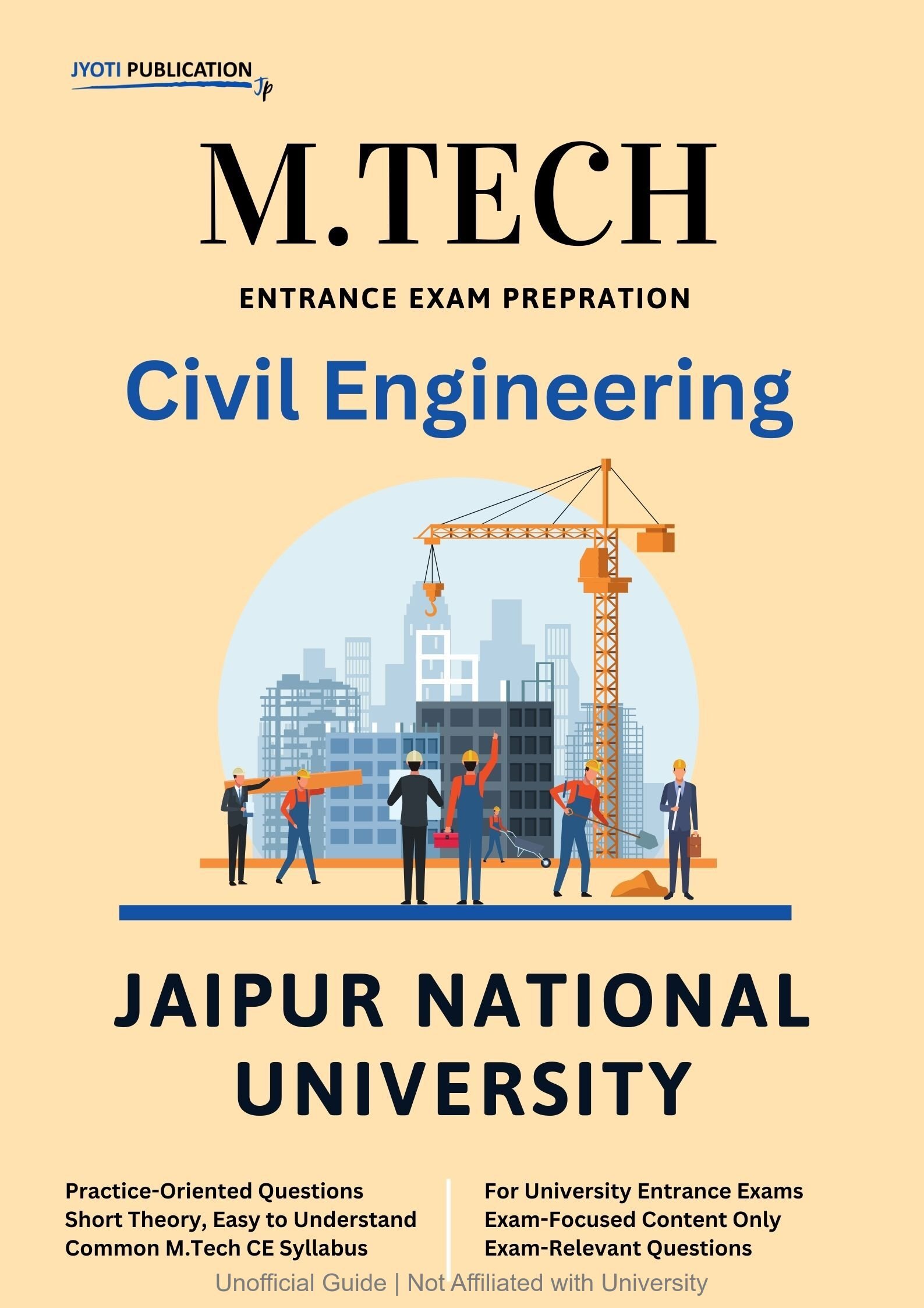 Jaipur National University M.Tech in Civil Engineering Entrance Exam