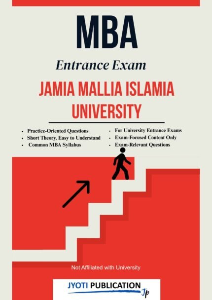 Jamia Mallia Islamia University - MBA Entrance Exam Preparation Guide