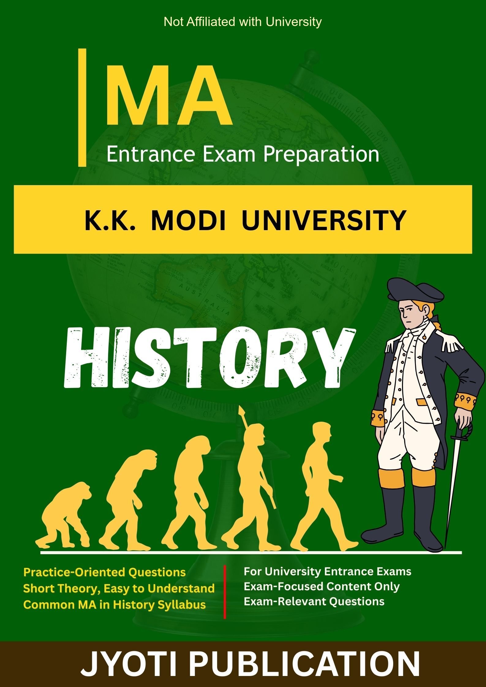 K.K. Modi University M.A in History Entrance Exam