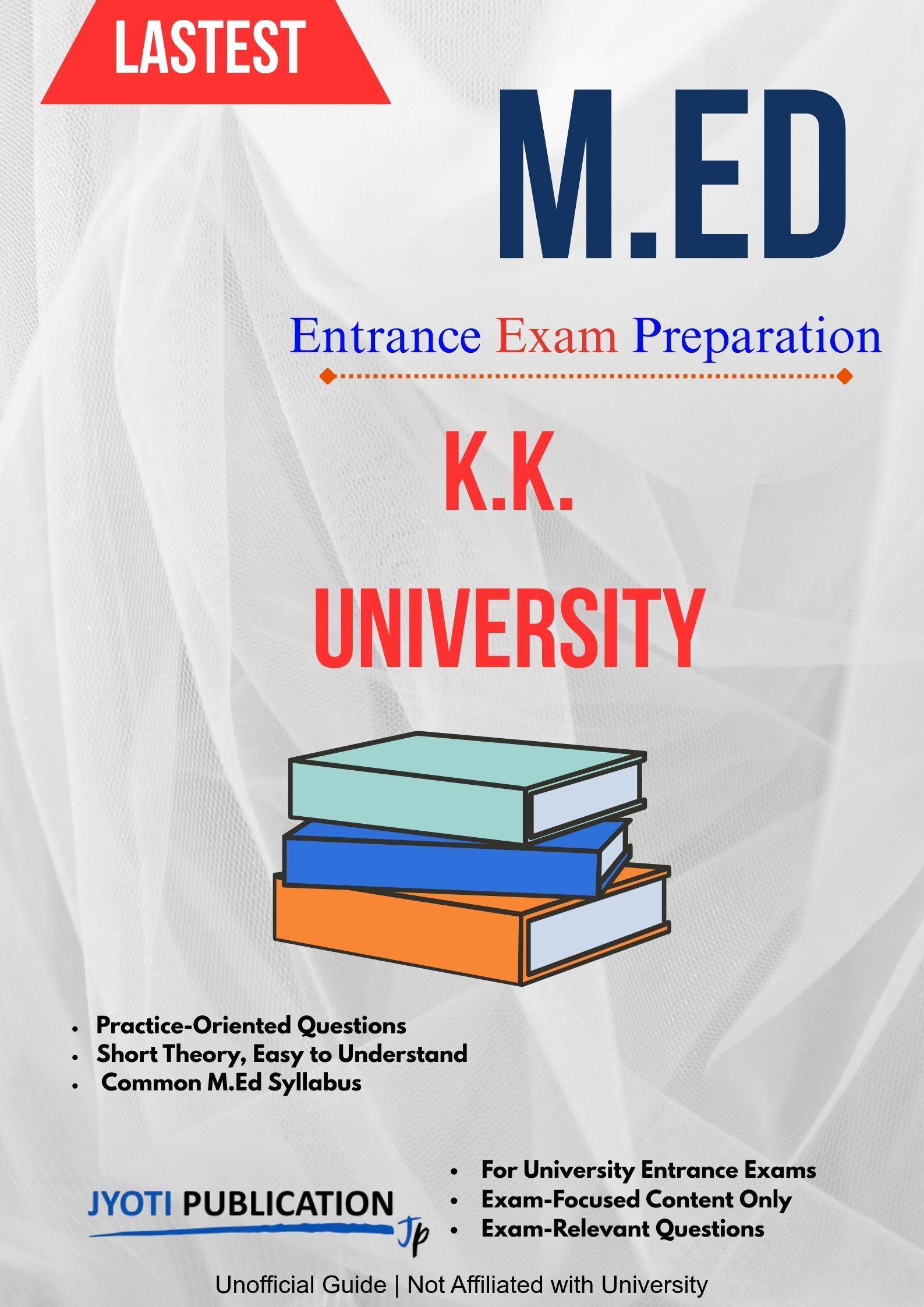 K.K. University M.Ed Entrance Exam