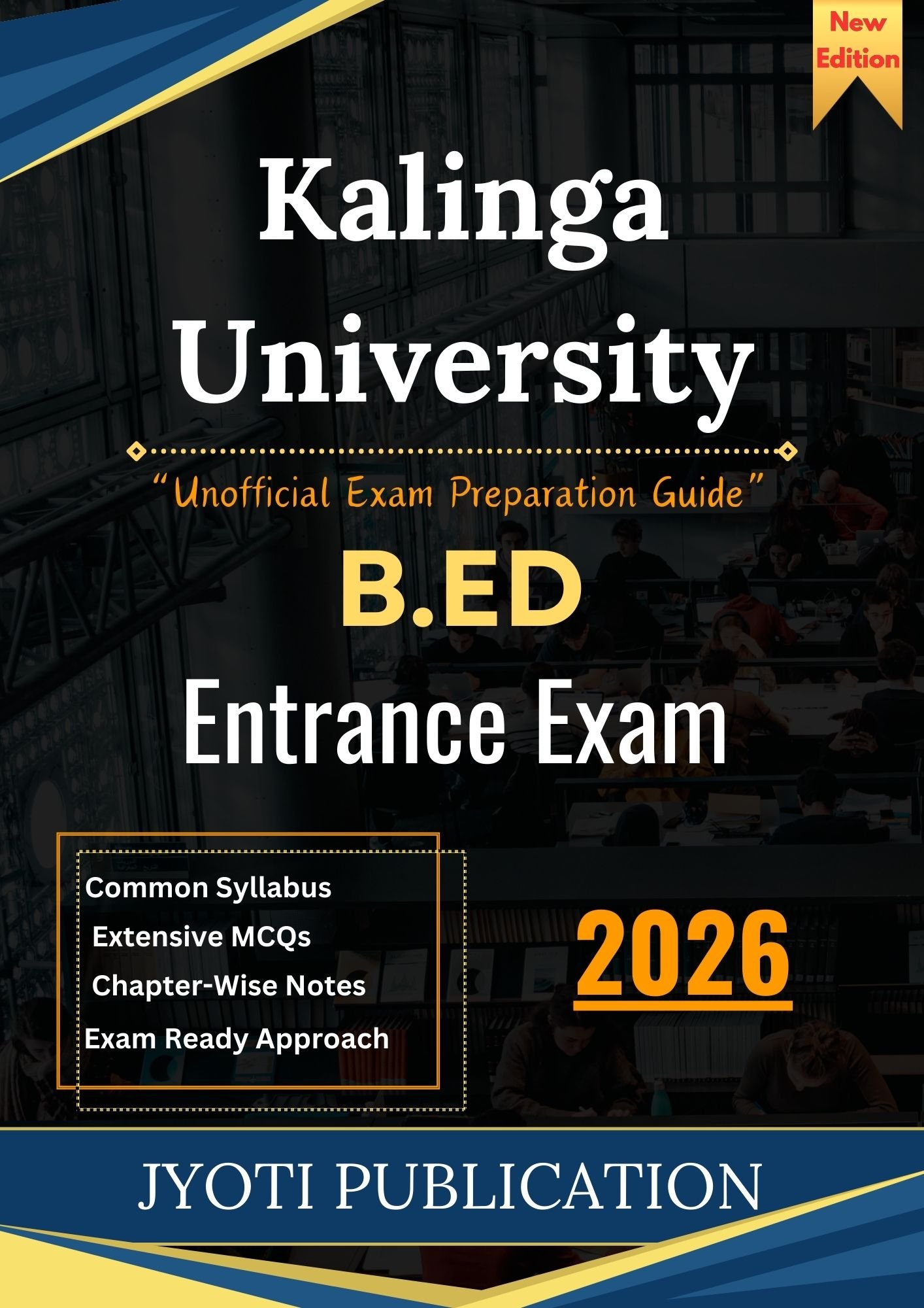 Kalinga University B.Ed Entrance Exam Book