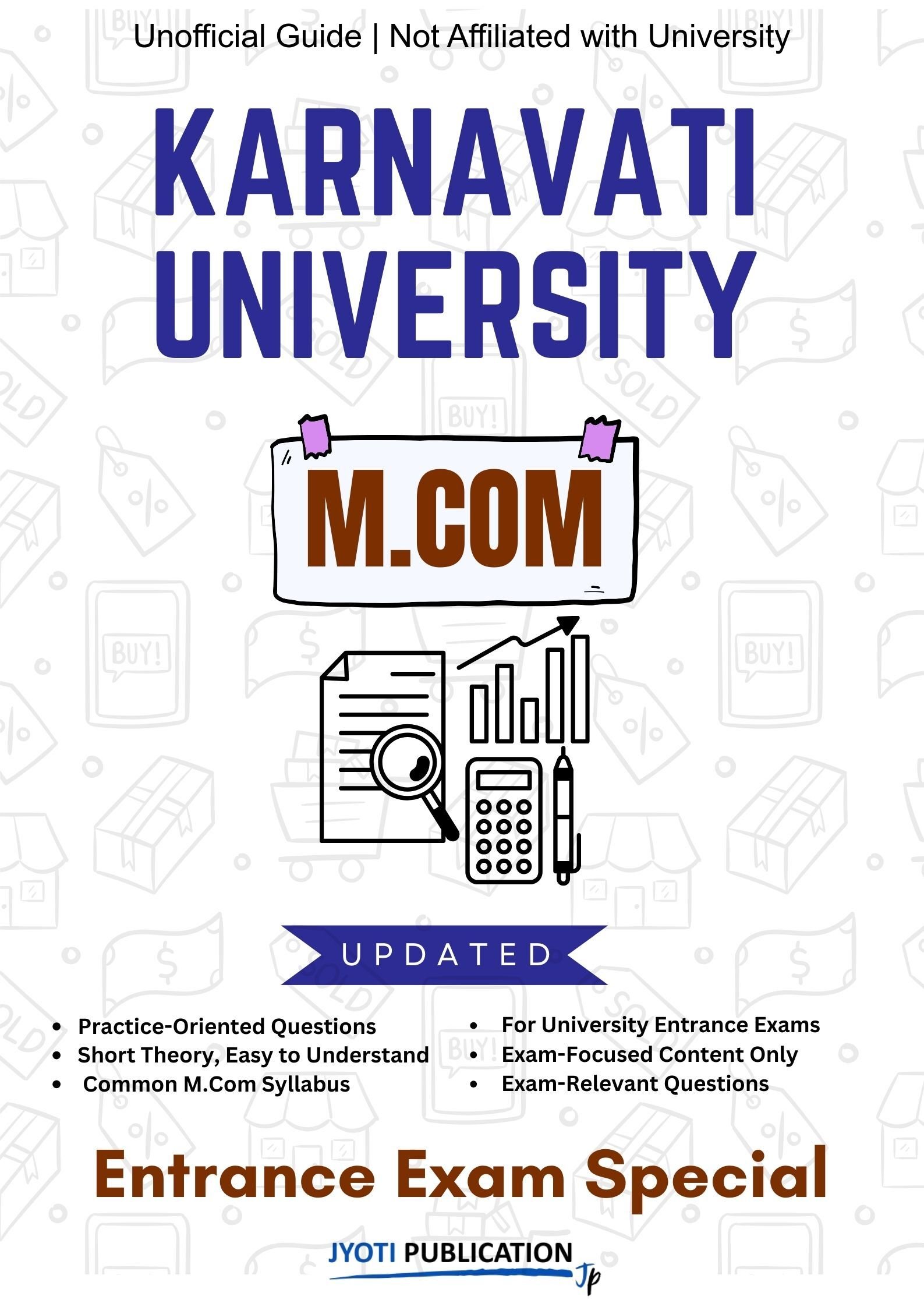 Karnavati University M.Com Entrance Exam