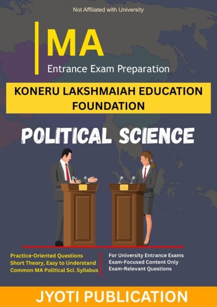 Koneru Lakshmaiah Education Foundation - MA Political Science Entrance Exam Preparation Guide