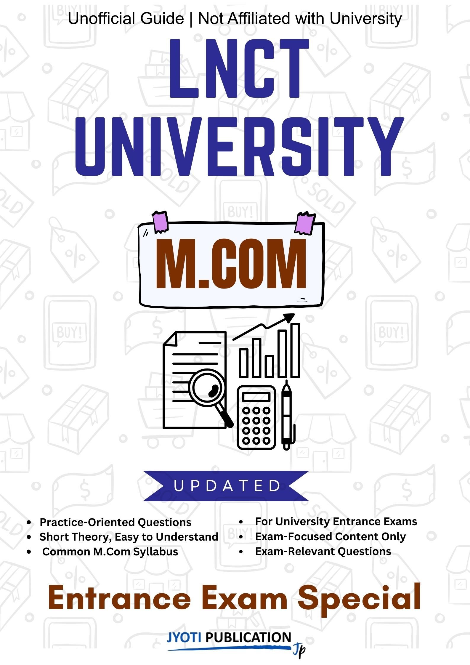 LNCT University M.Com Entrance Exam