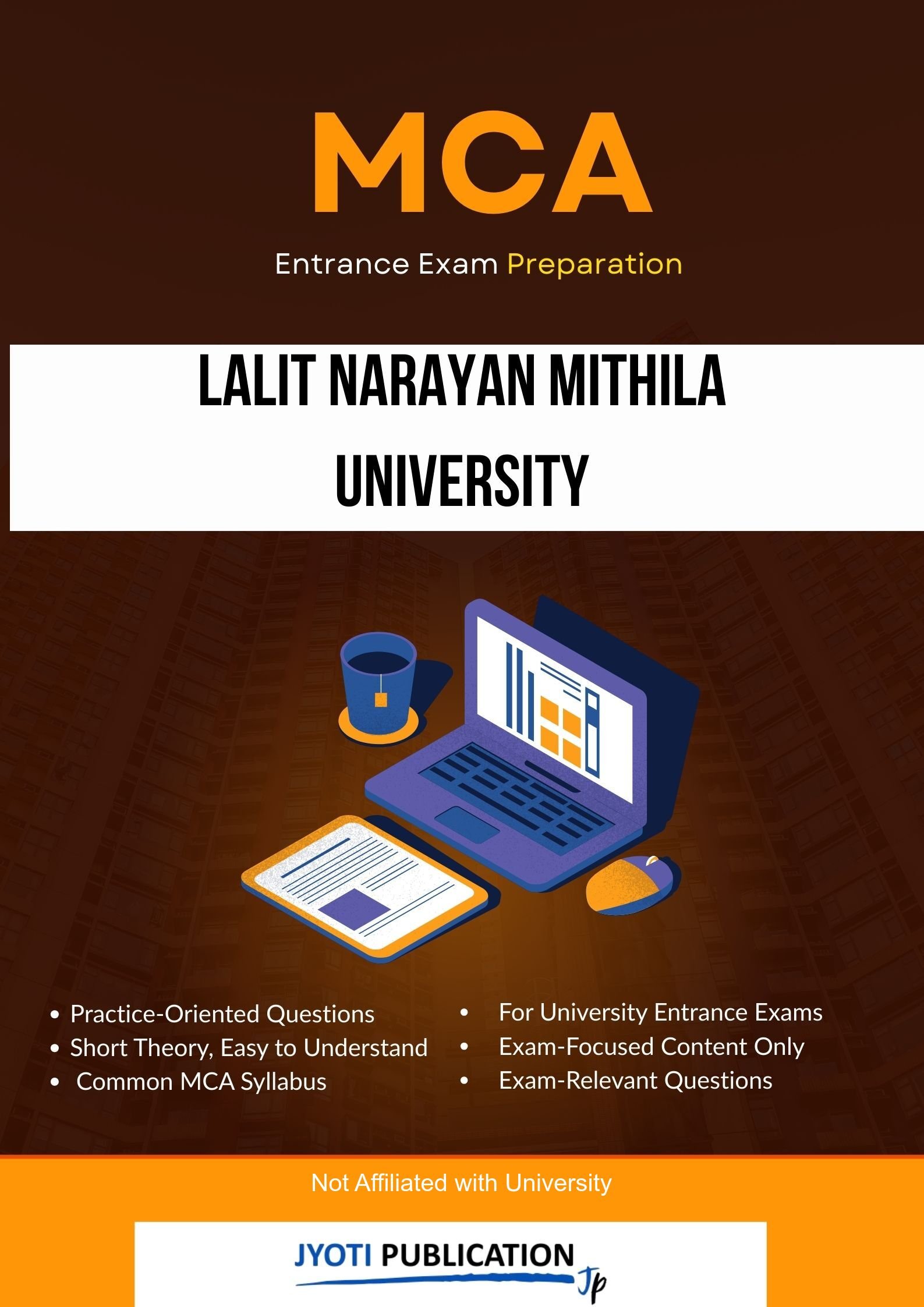 Lalit Narayan Mithila University MCA Entrance Exam Preparation book