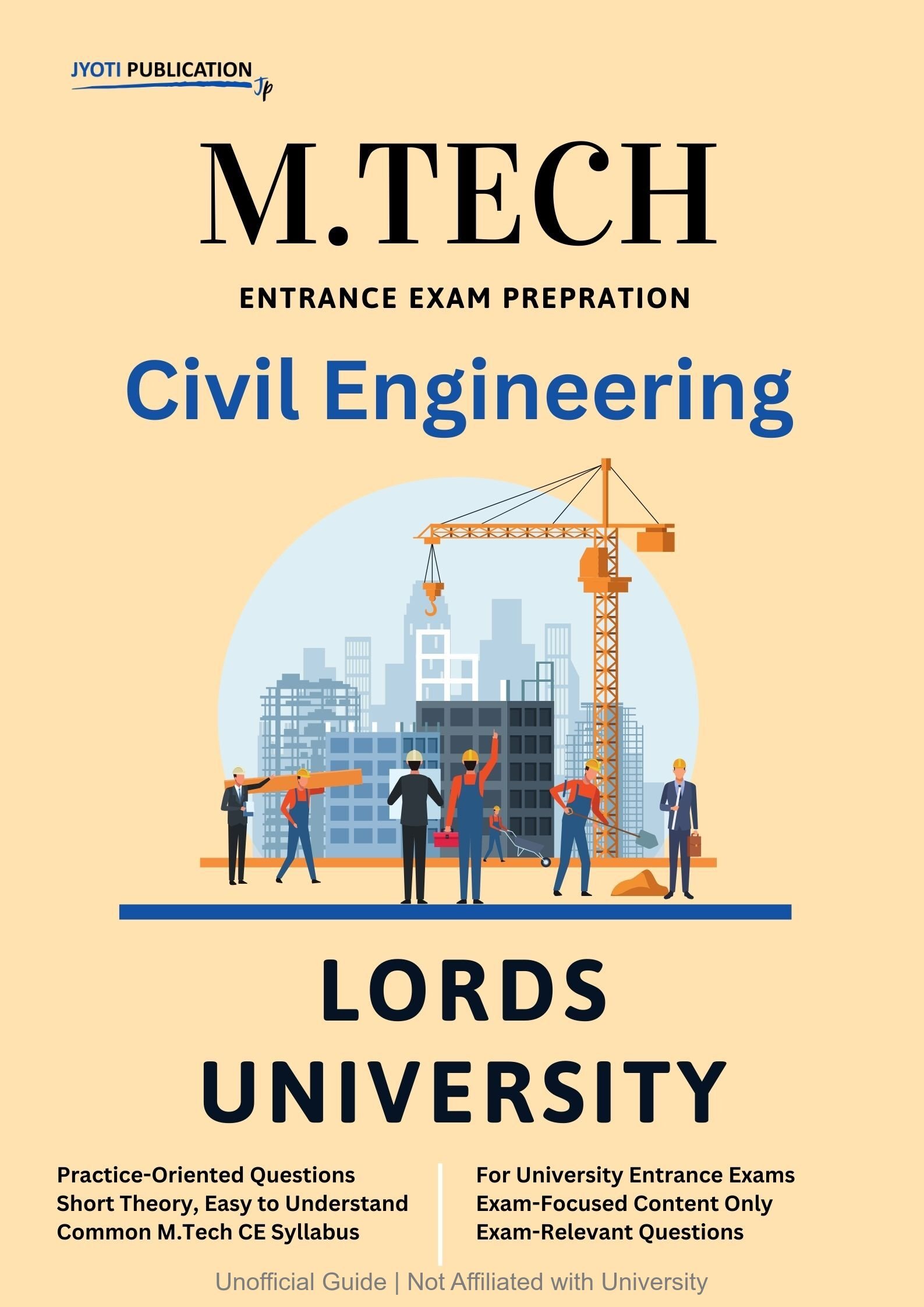 Lords University M.Tech in Civil Engineering Entrance Exam
