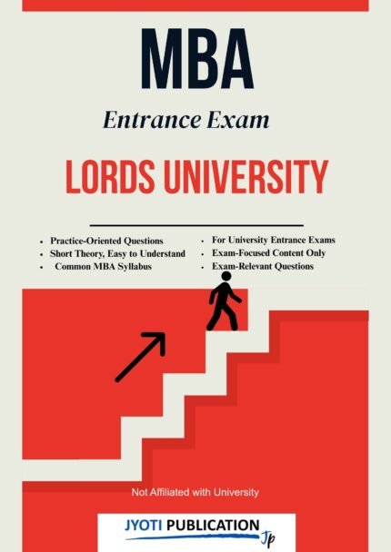 Lords University - MBA Entrance Exam Preparation Guide