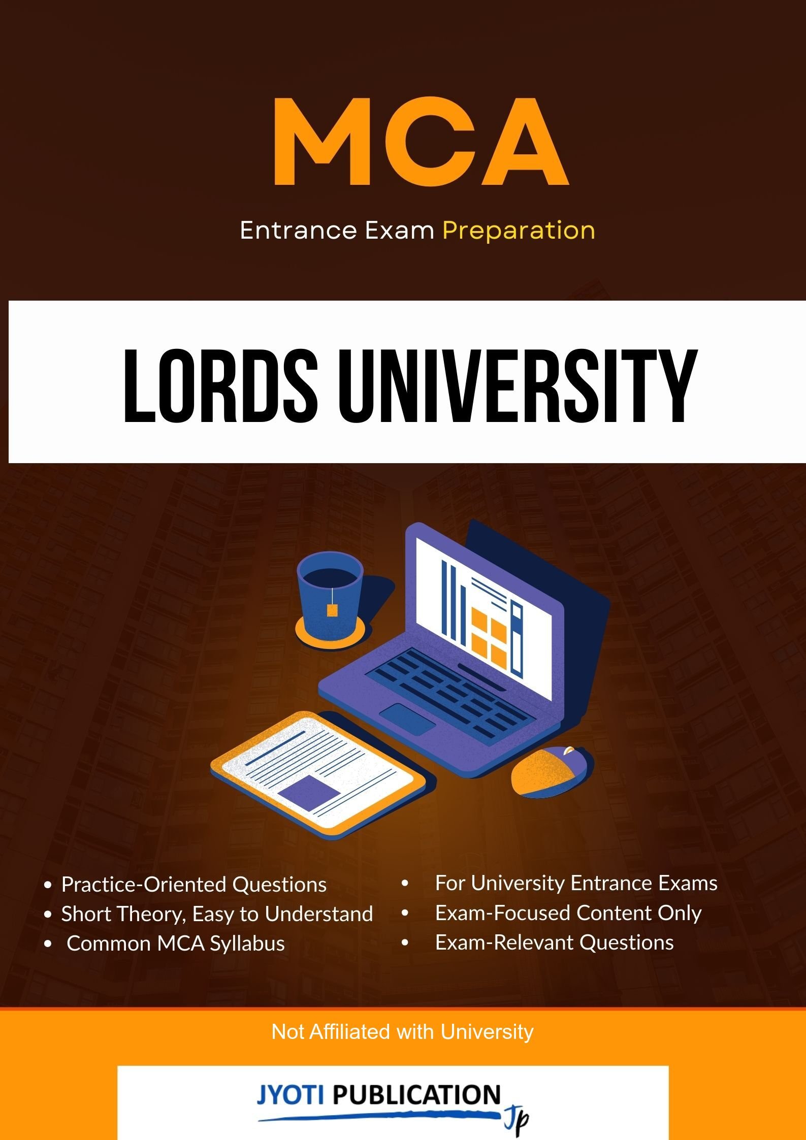 Lords University MCA Entrance Exam Preparation book