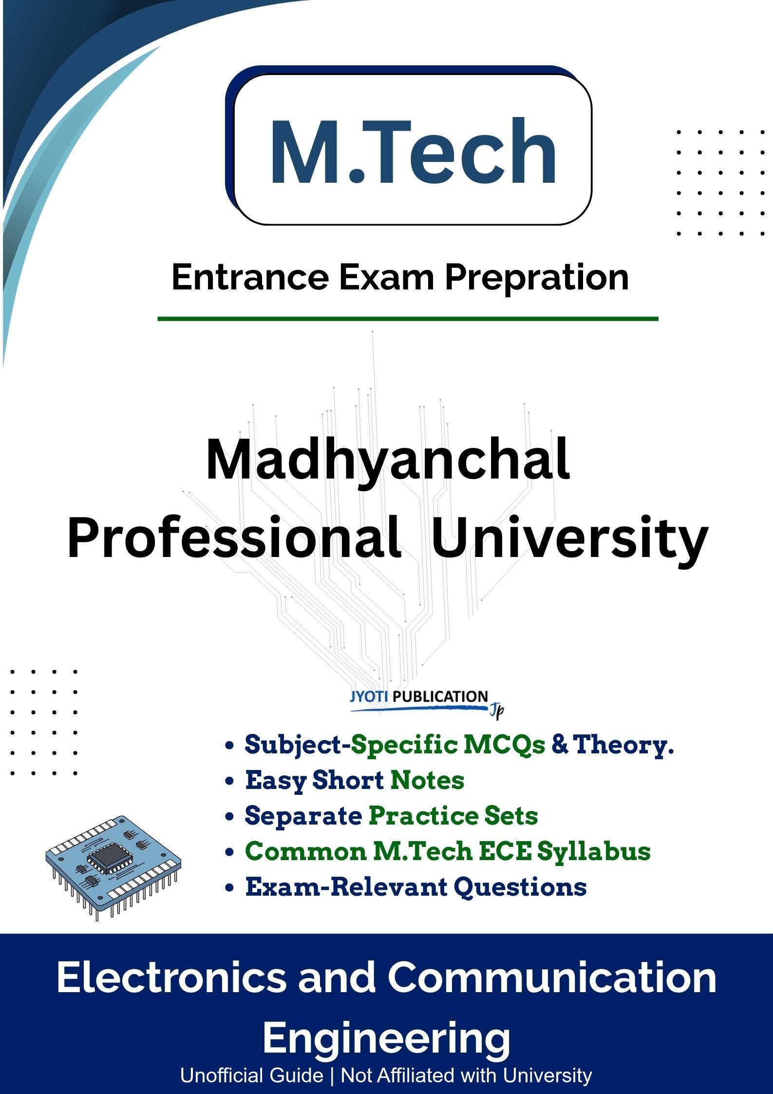 Madhyanchal Professional University M.Tech in Electronics & Communication Engineering Entrance Exam Book