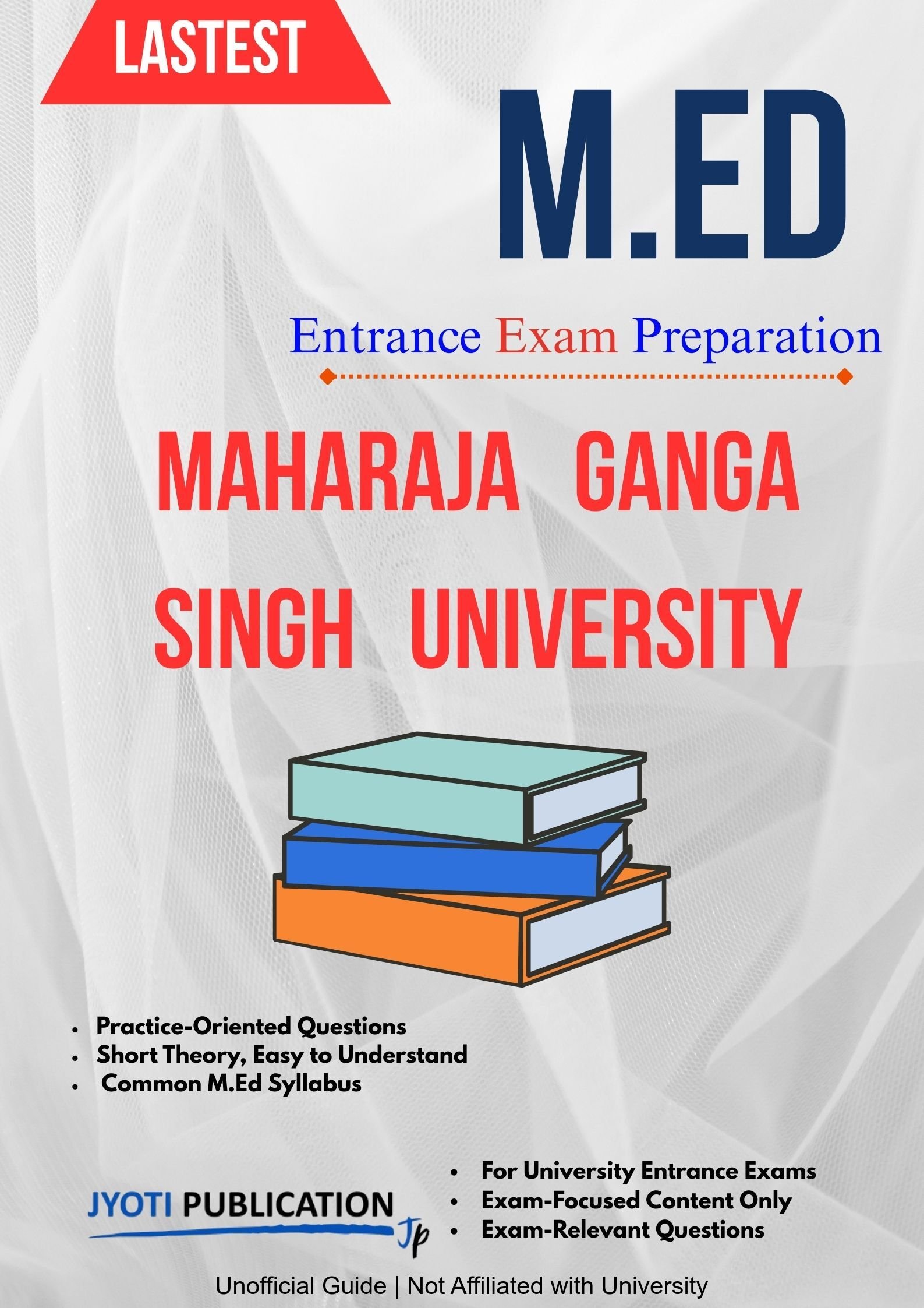 Maharaja Ganga Singh University M.Ed Entrance Exam