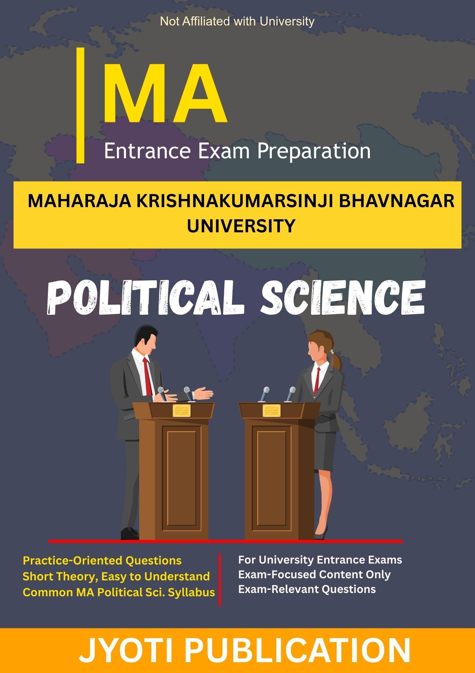 Maharaja Krishnakumarsinji Bhavnagar University M.A in Political Science Entrance Exam