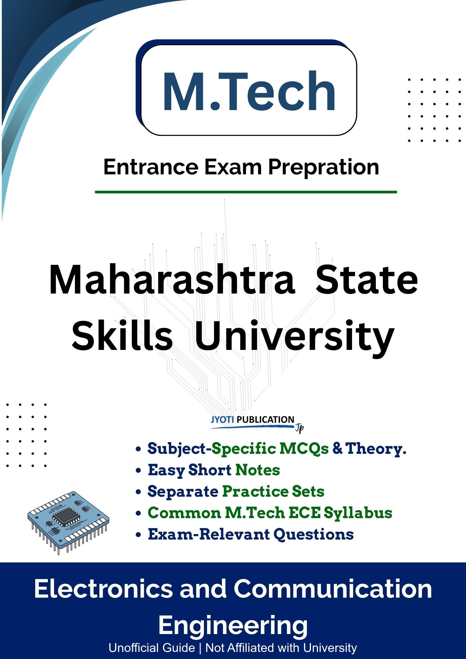 Maharashtra State Skills University M.Tech in Electronics & Communication Engineering Entrance Exam Book