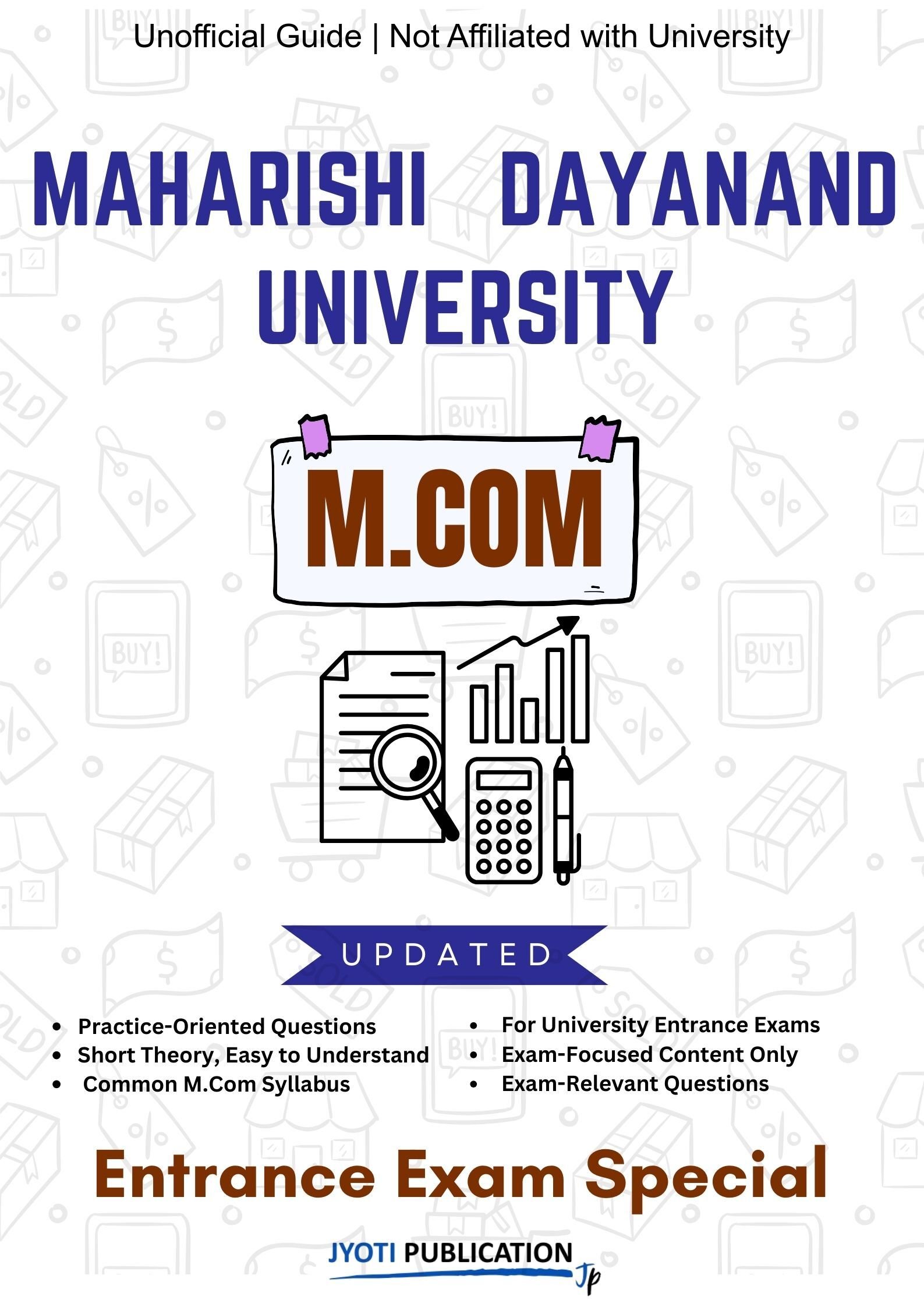 Maharishi Dayanand University M.Com Entrance Exam