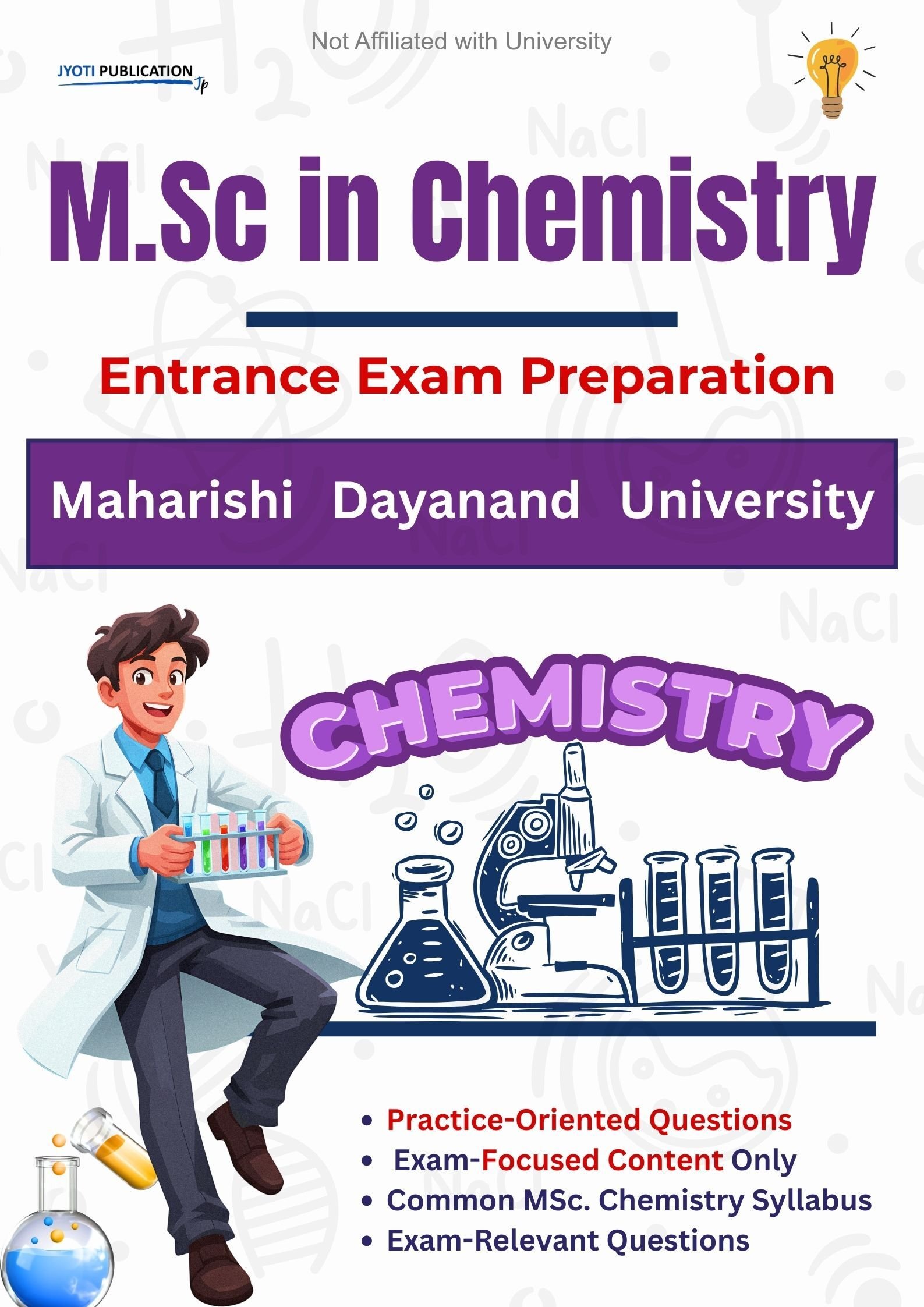 Maharishi Dayanand University M.Sc in Chemistry Entrance Exam