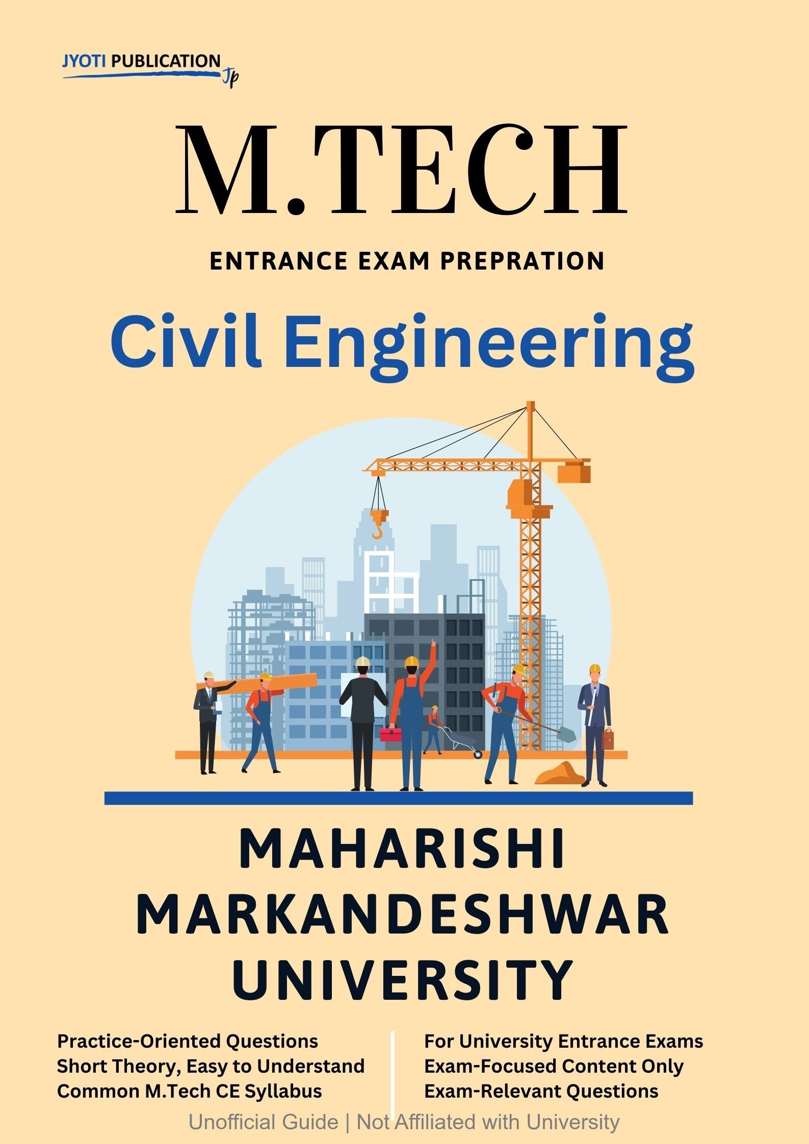 Maharishi Markandeshwar University M.Tech in Civil Engineering Entrance Exam