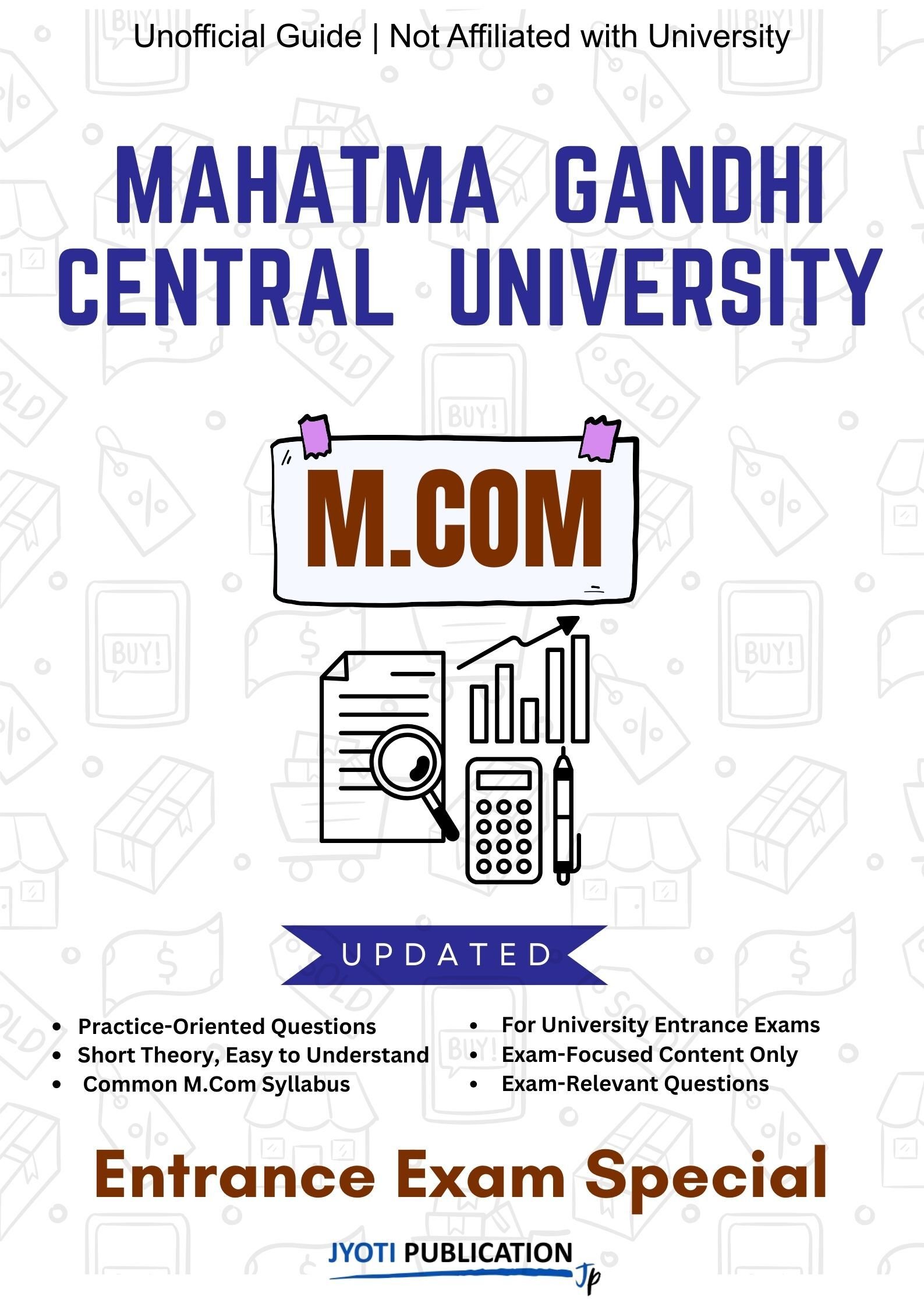 Mahatma Gandhi Central University M.Com Entrance Exam