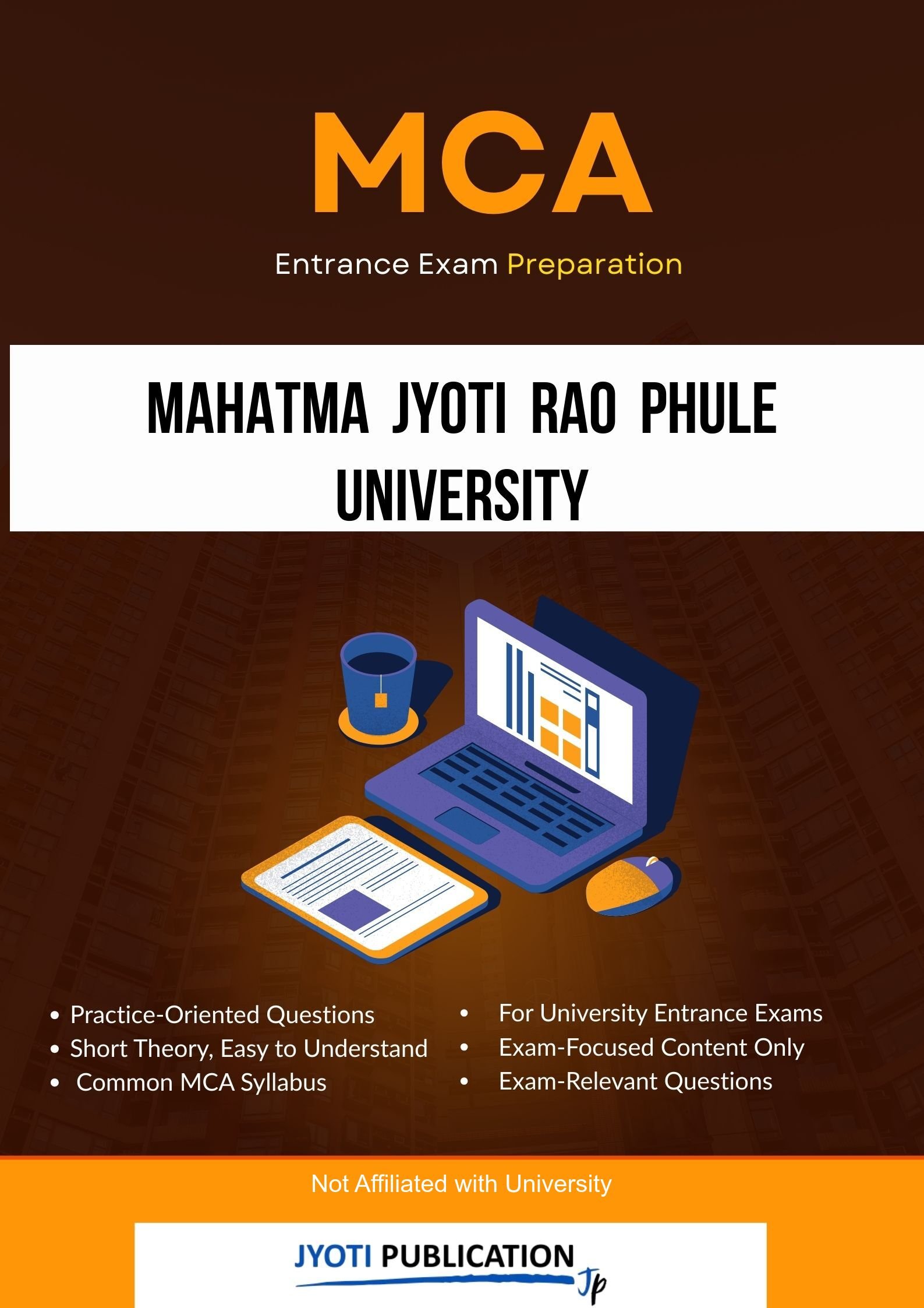 Mahatma Jyoti Rao Phule University MCA Entrance Exam Preparation book