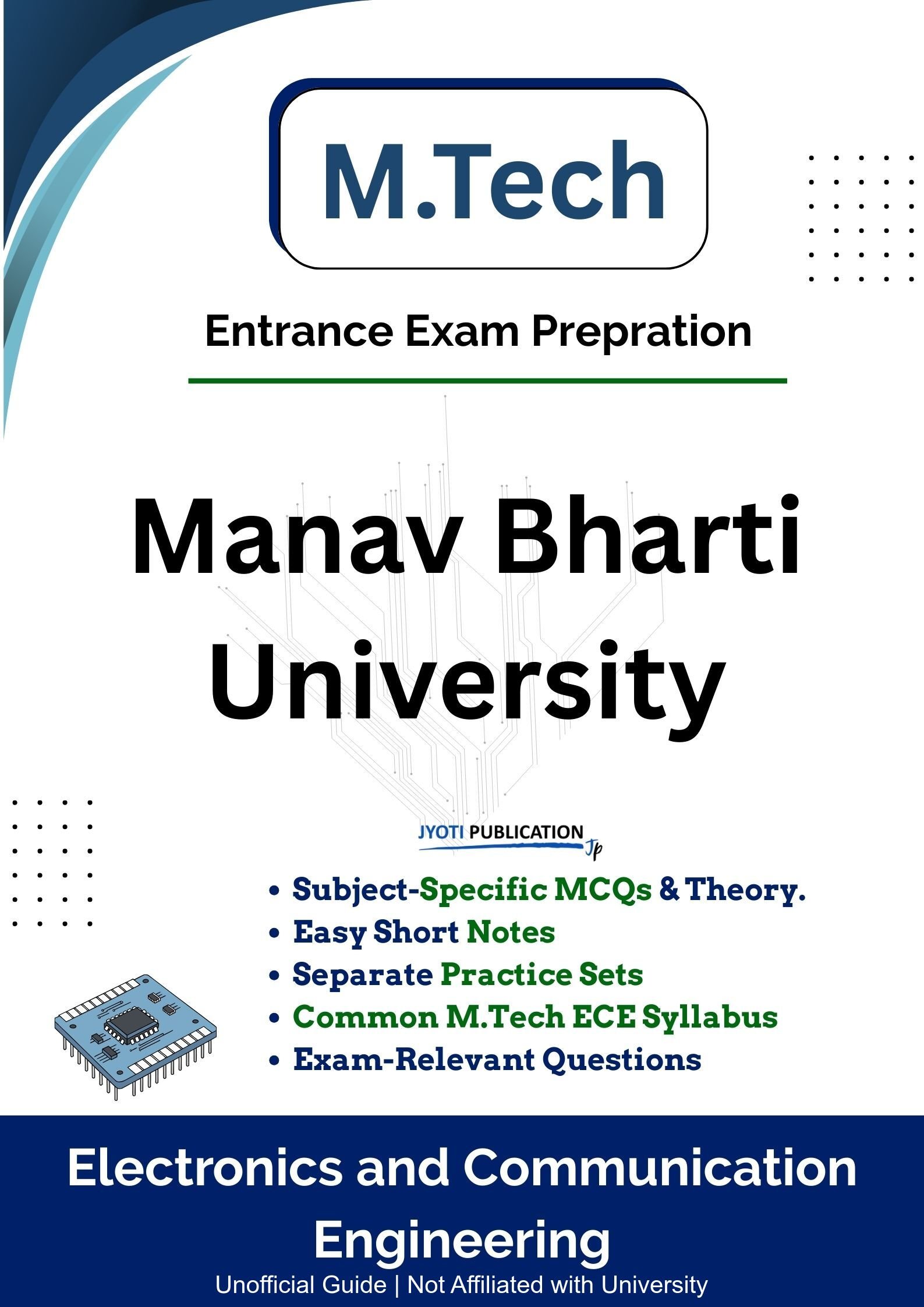 Manav Bharti University M.Tech in Electronics & Communication Engineering Entrance Exam Book