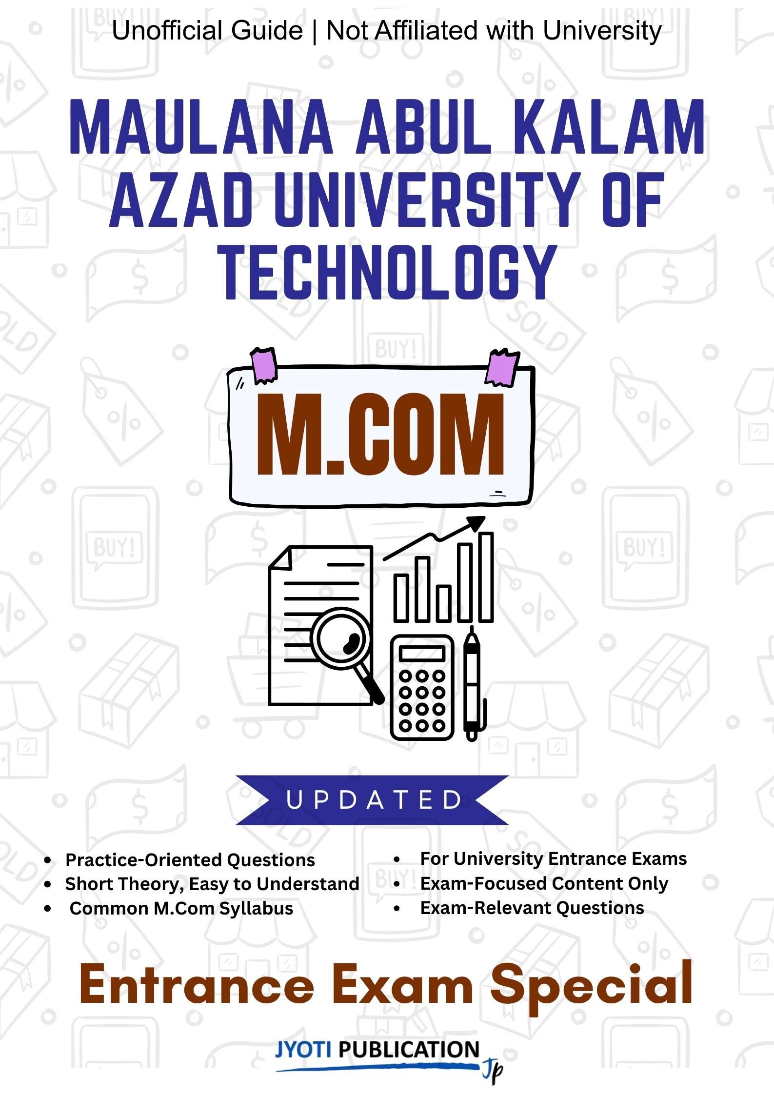 Maulana Abul Kalam Azad University of TechNology M.Com Entrance Exam