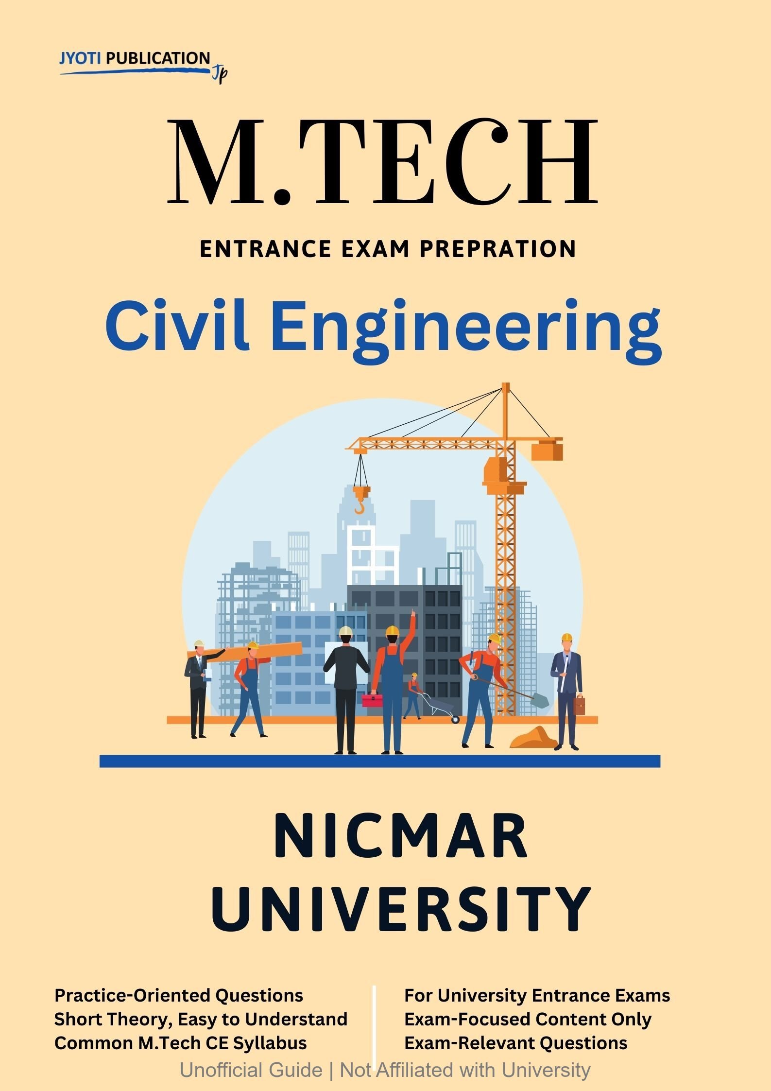 NICMAR University M.Tech in Civil Engineering Entrance Exam