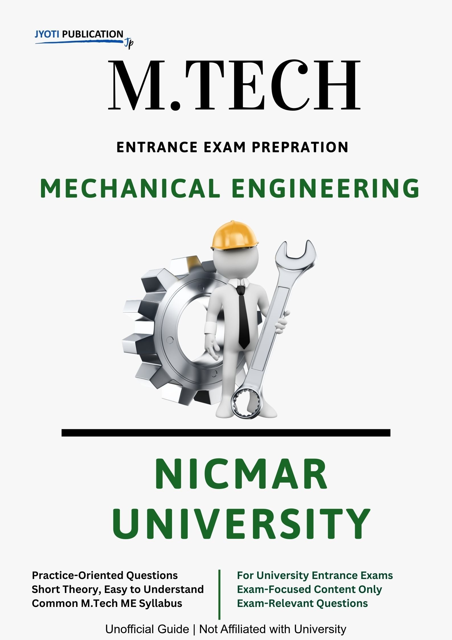 NICMAR University M.Tech in Mechanical Engineering Entrance Exam