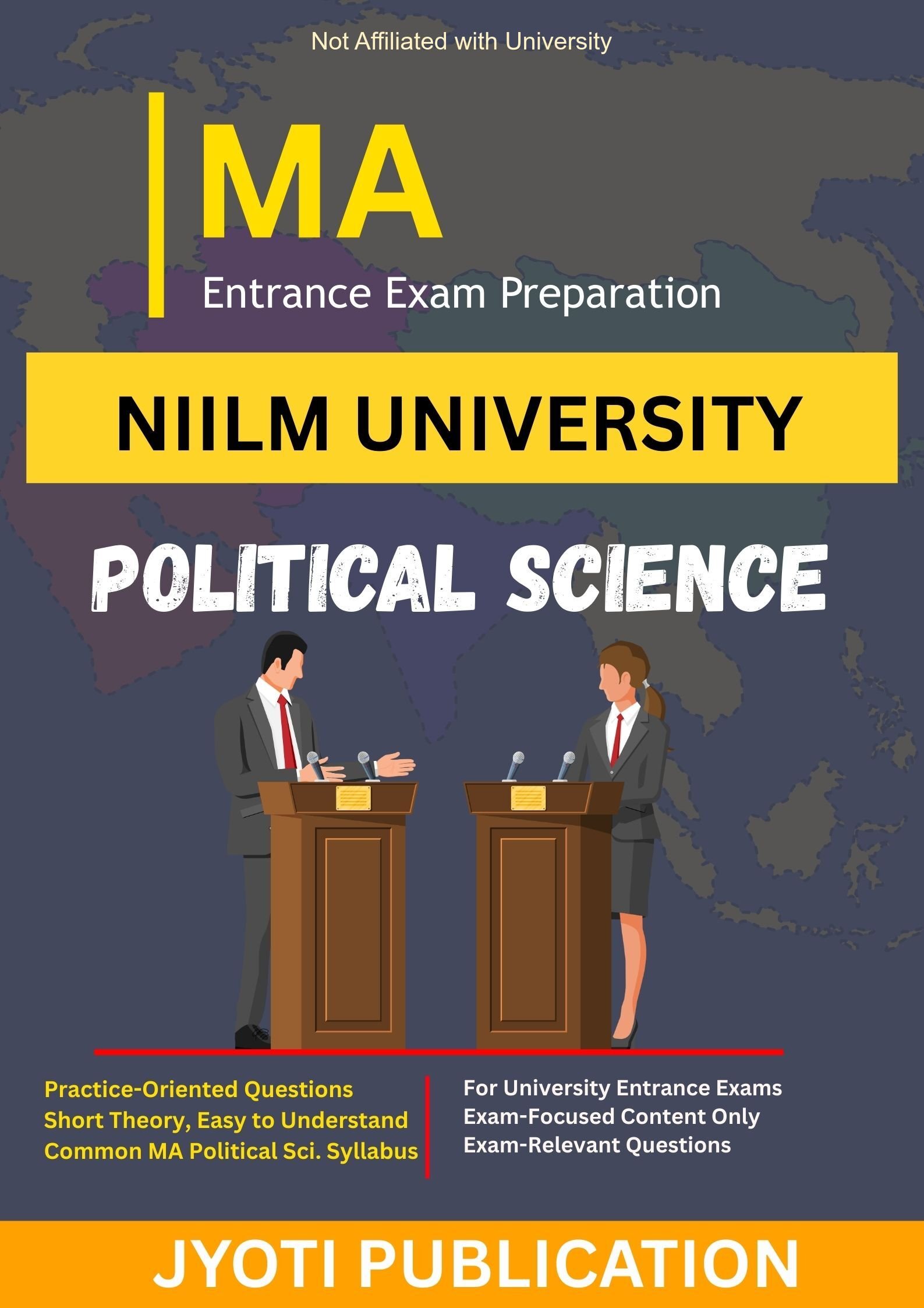 NIILM University M.A in Political Science Entrance Exam