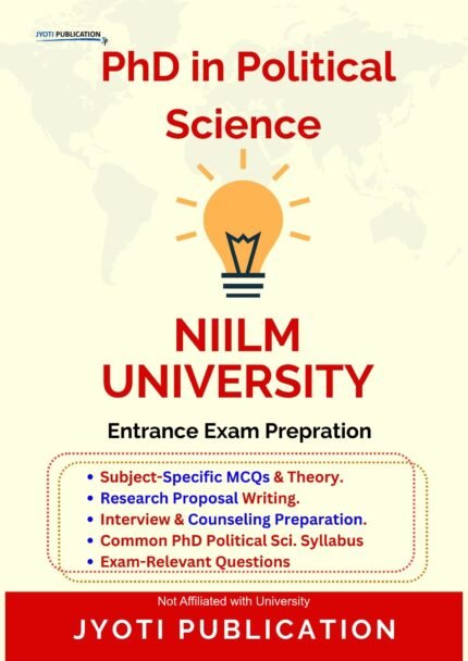 NIILM University - PhD in Political Science Entrance Exam Preparation Guide