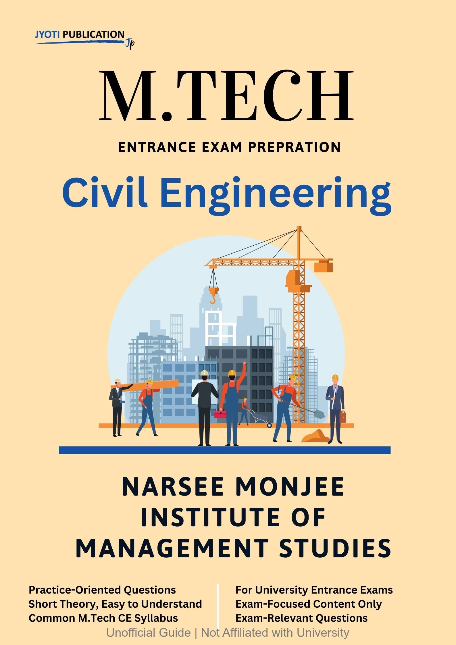 Narsee Monjee Institute of Management Studies M.Tech in Civil Engineering Entrance Exam