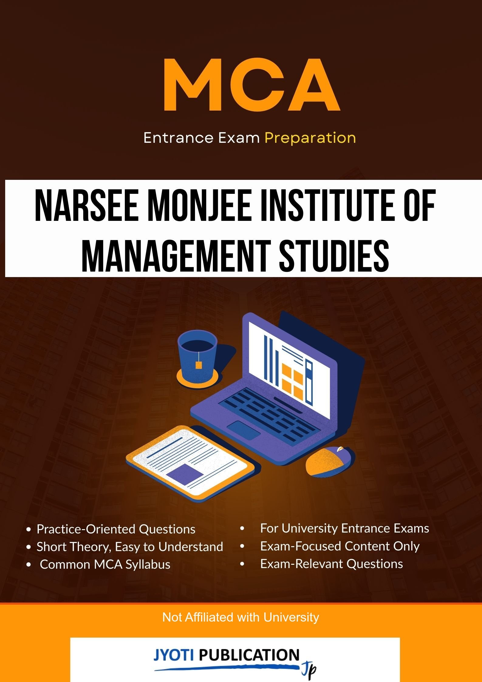 Narsee Monjee Institute of Management Studies MCA Entrance Exam Preparation book