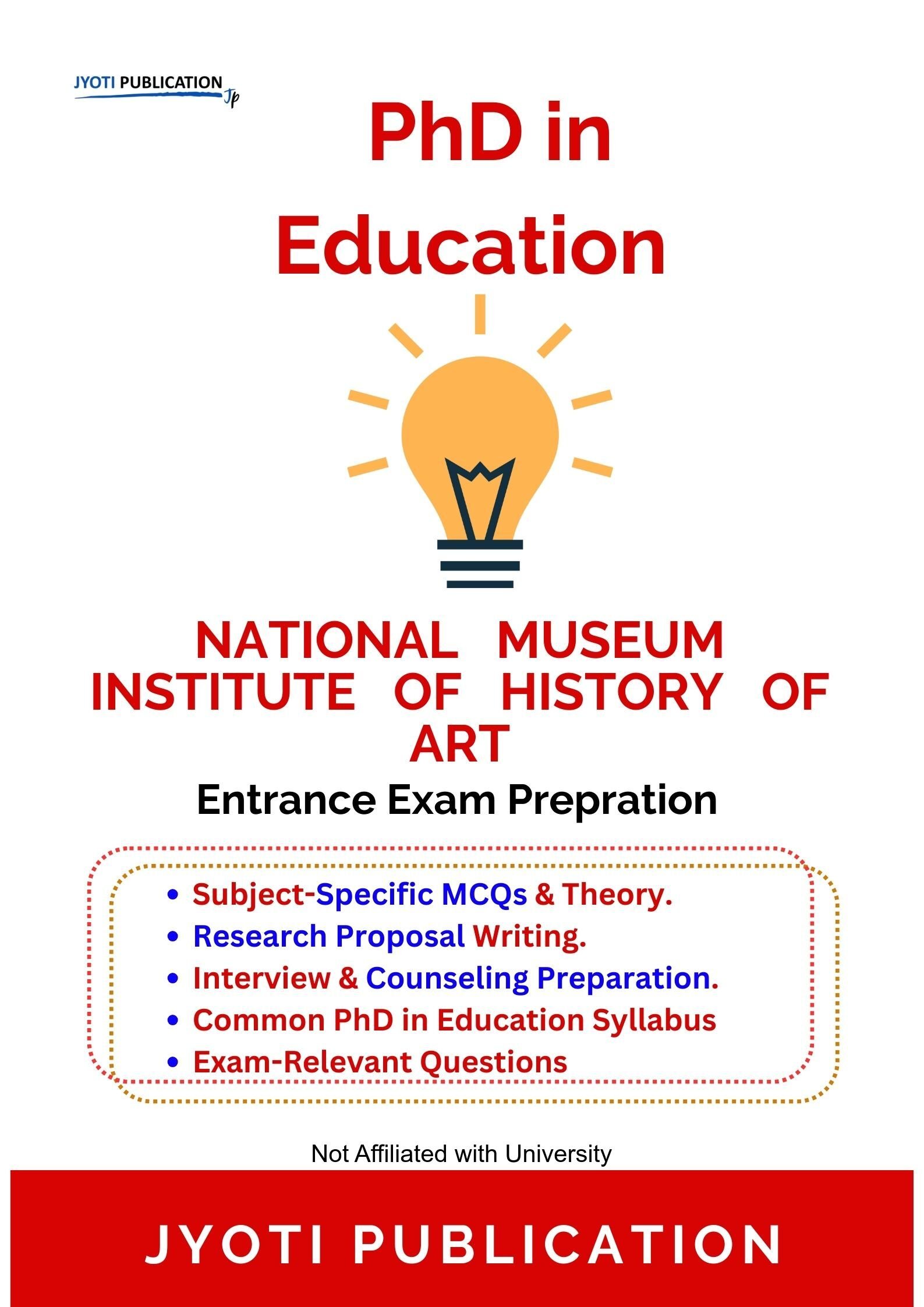 National Museum Institute of History of Art PhD in Education Entrance Exam