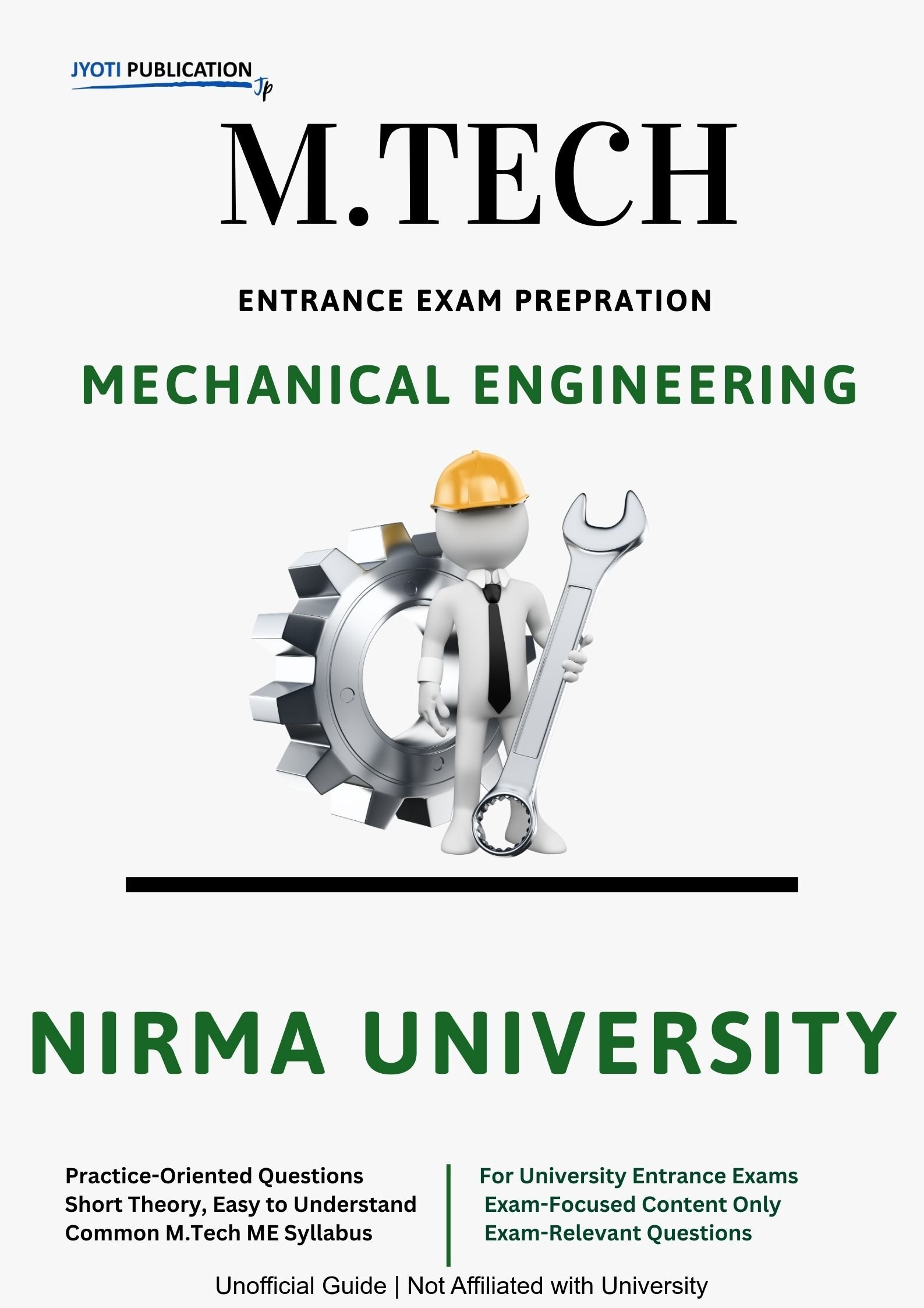 Nirma University M.Tech in Mechanical Engineering Entrance Exam