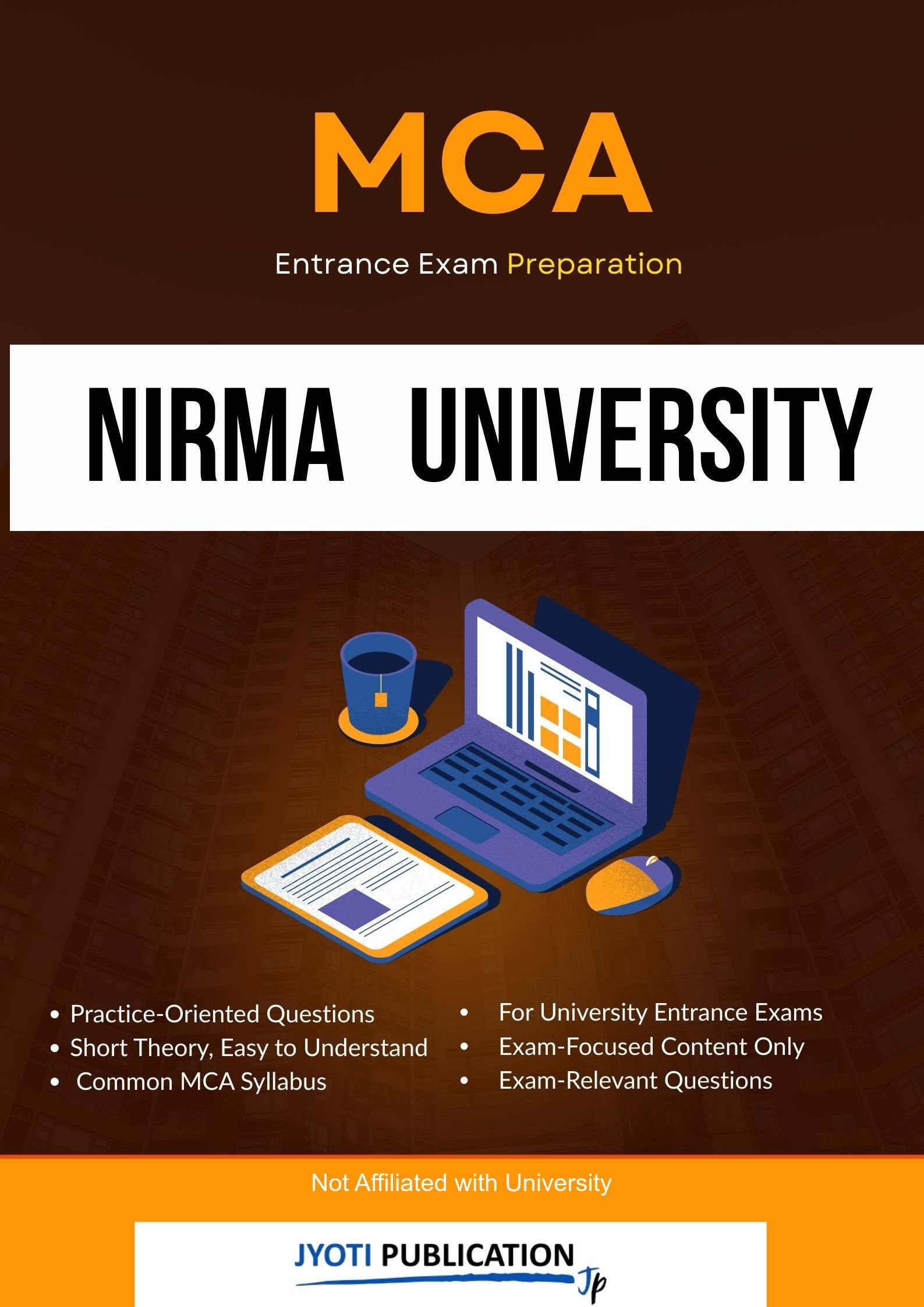 Nirma University MCA Entrance Exam Preparation book