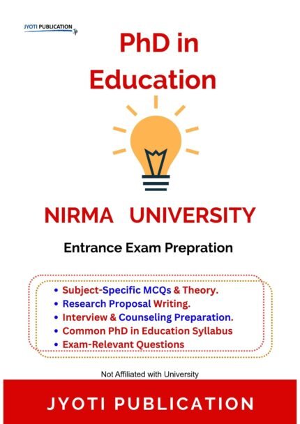 Nirma University - PhD in Education Entrance Entrance Exam Preparation Guide