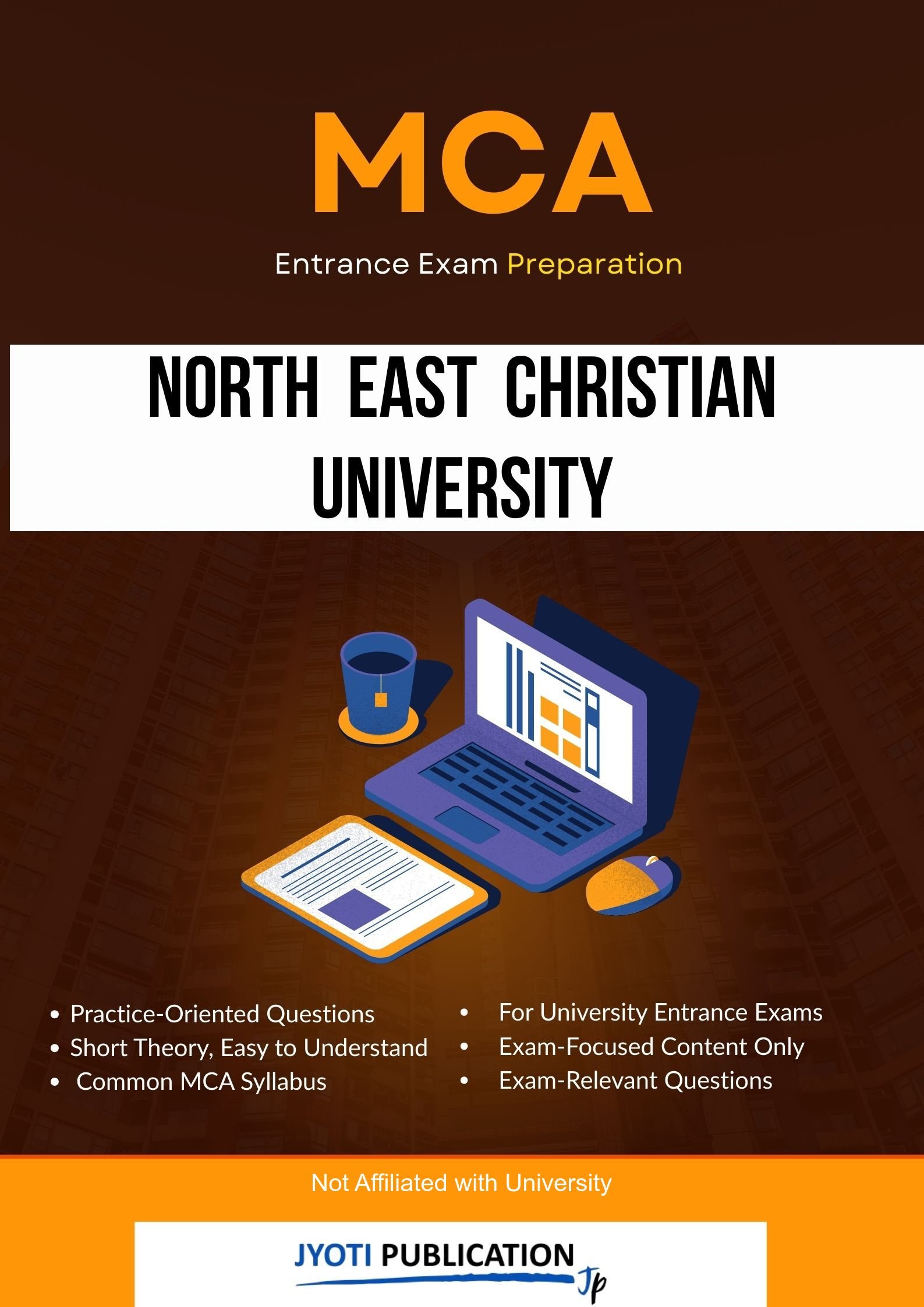 North East Christian University MCA Entrance Exam Preparation book