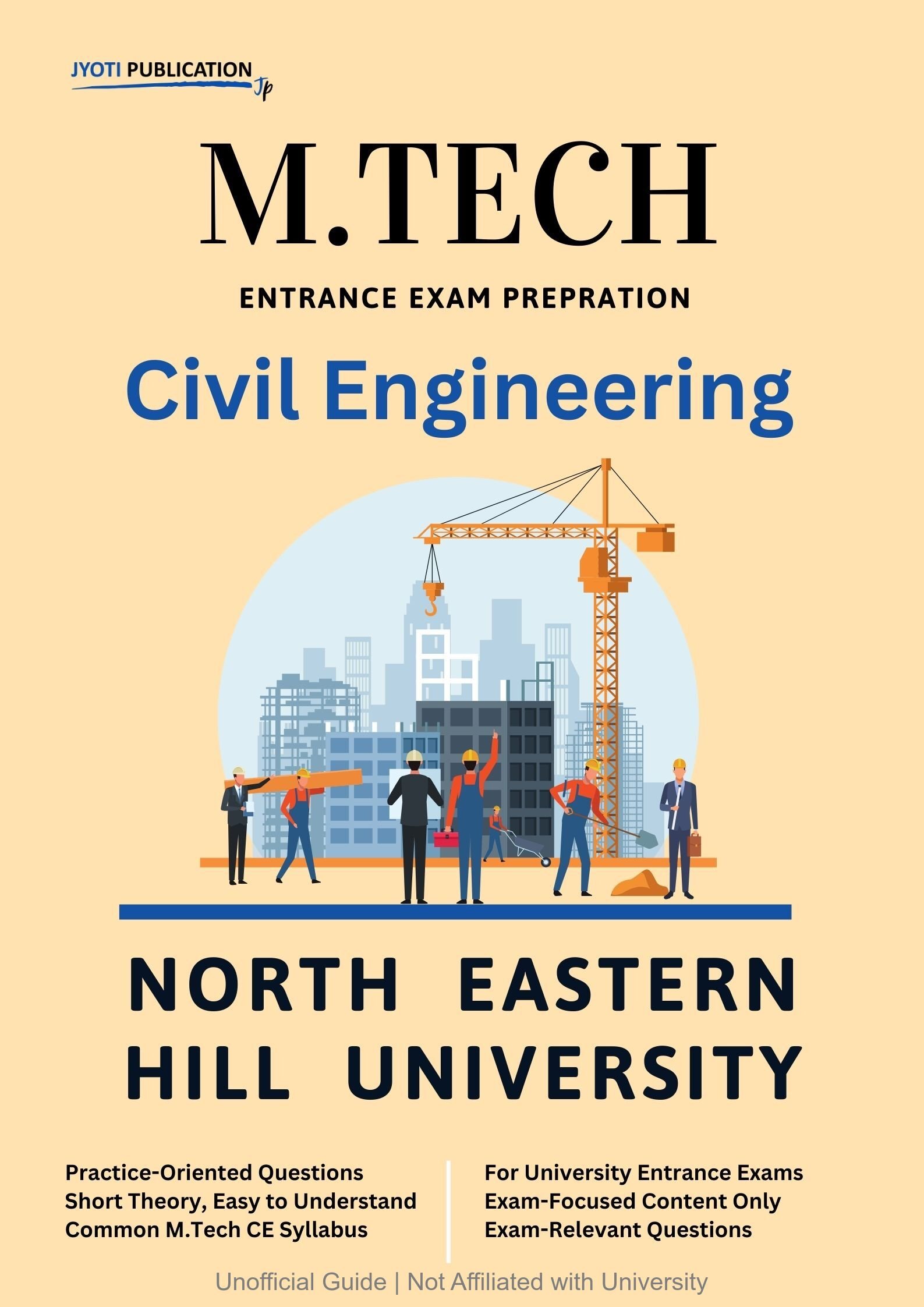North Eastern Hill University M.Tech in Civil Engineering Entrance Exam