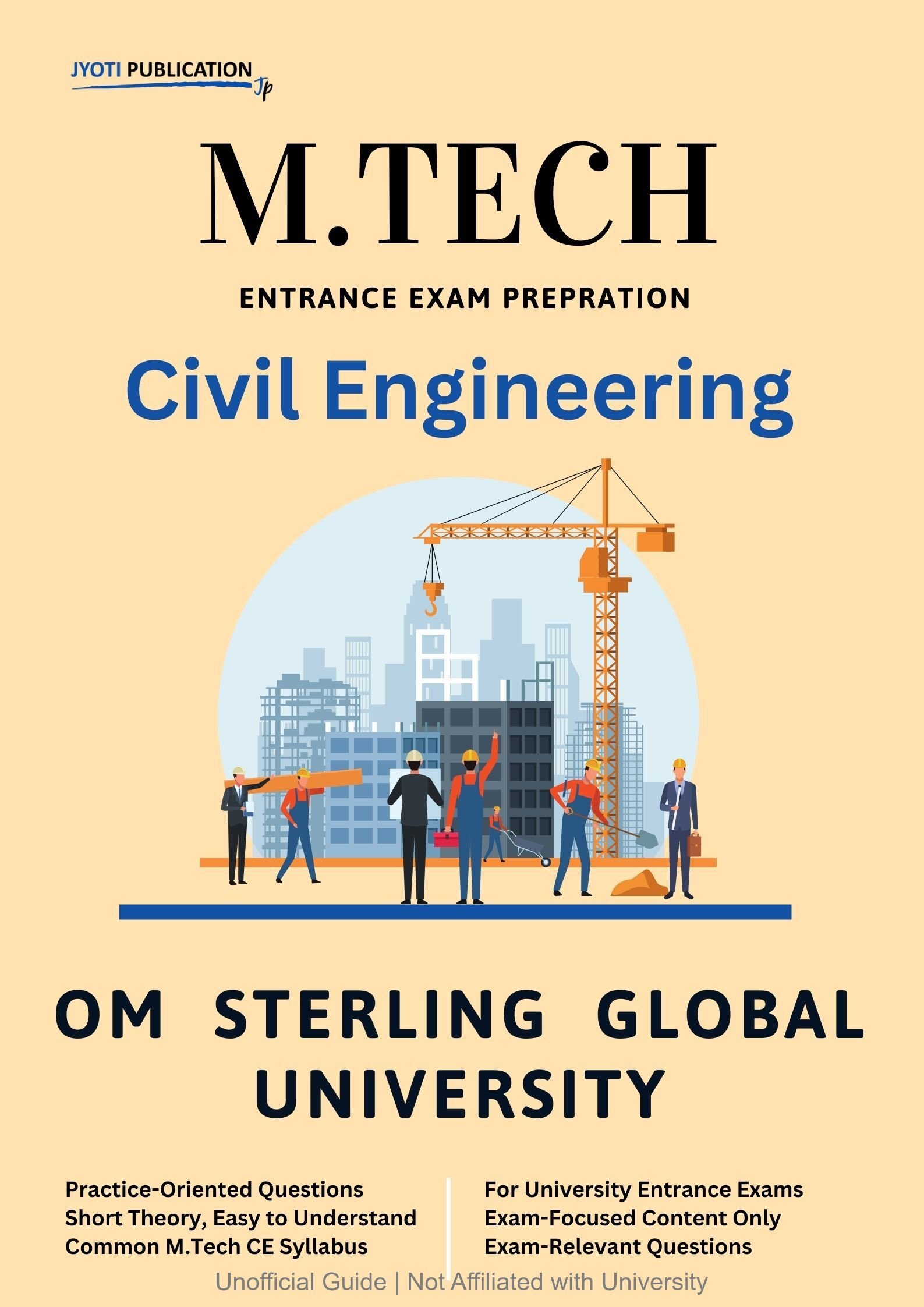 Om Sterling Global University M.Tech in Civil Engineering Entrance Exam