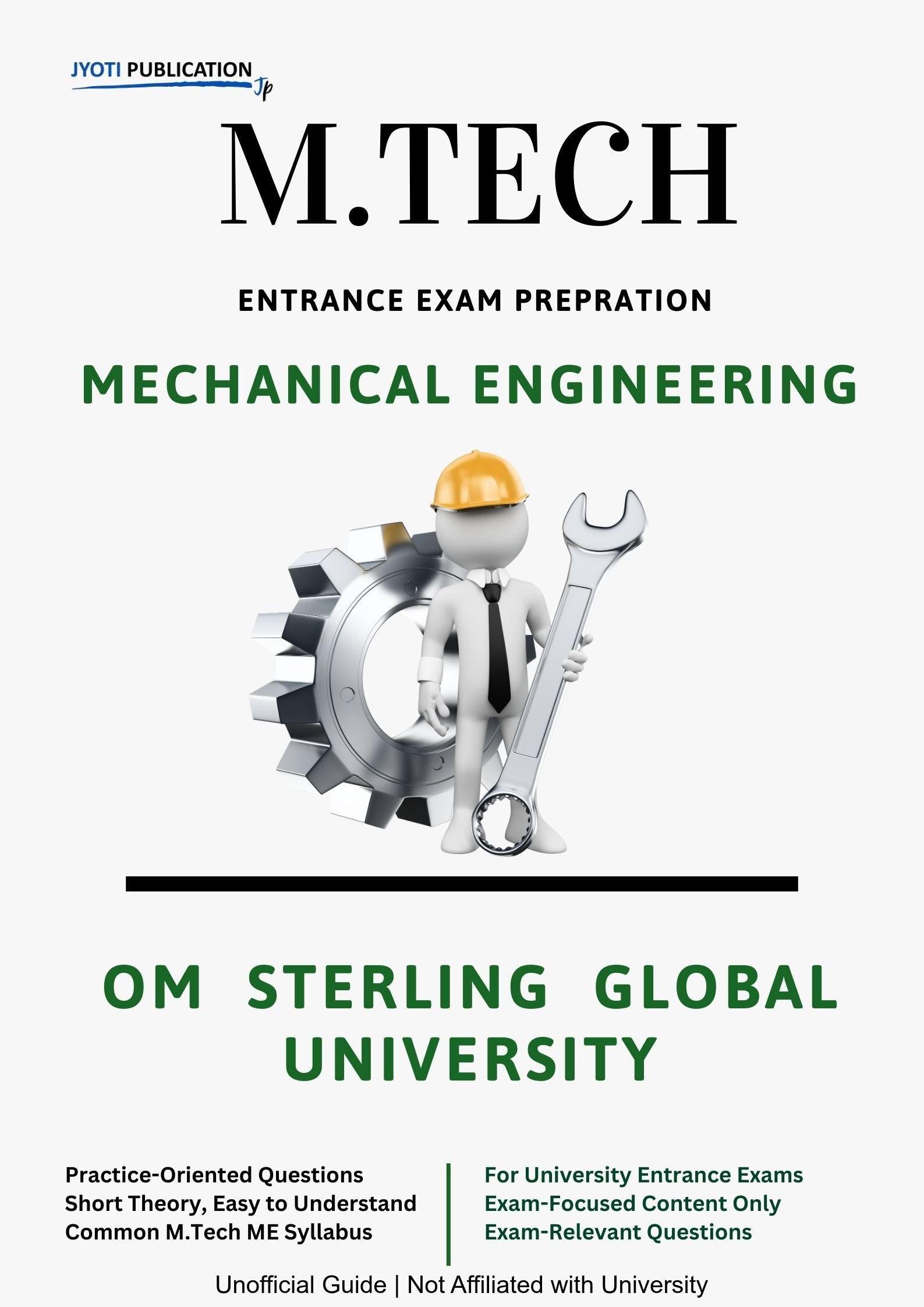 Om Sterling Global University M.Tech in Mechanical Engineering Entrance Exam