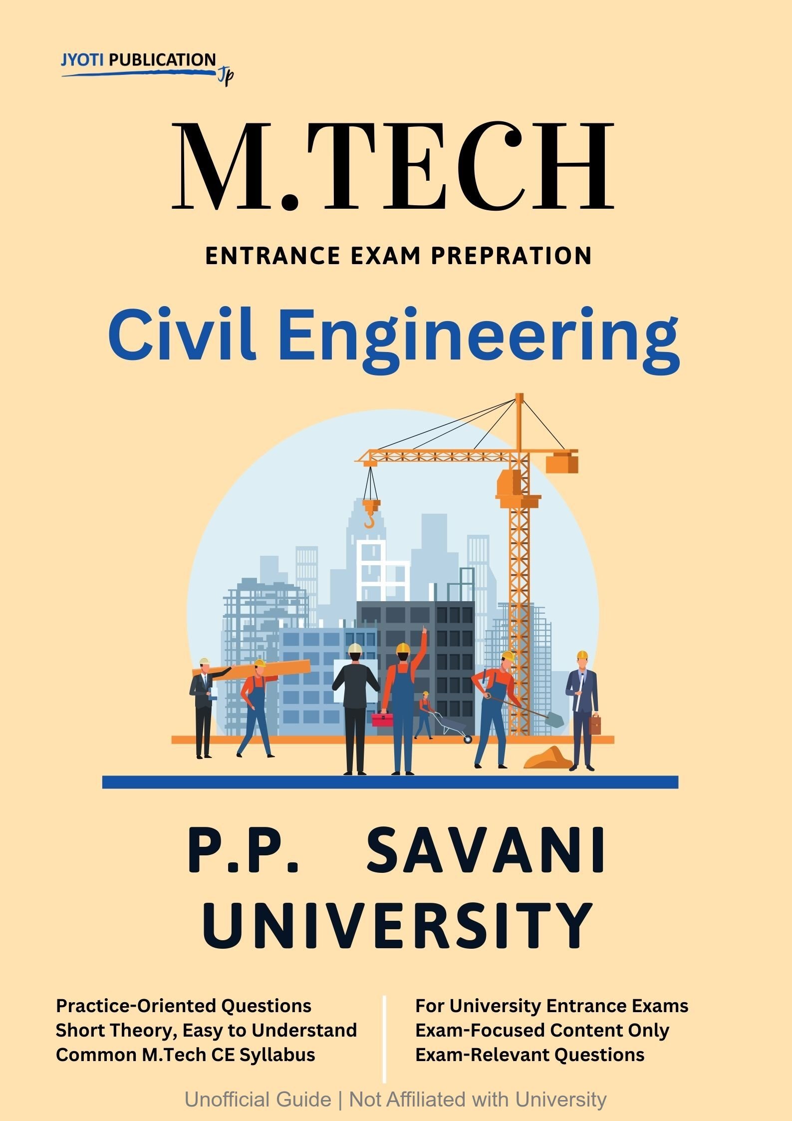 P.P. Savani University M.Tech in Civil Engineering Entrance Exam