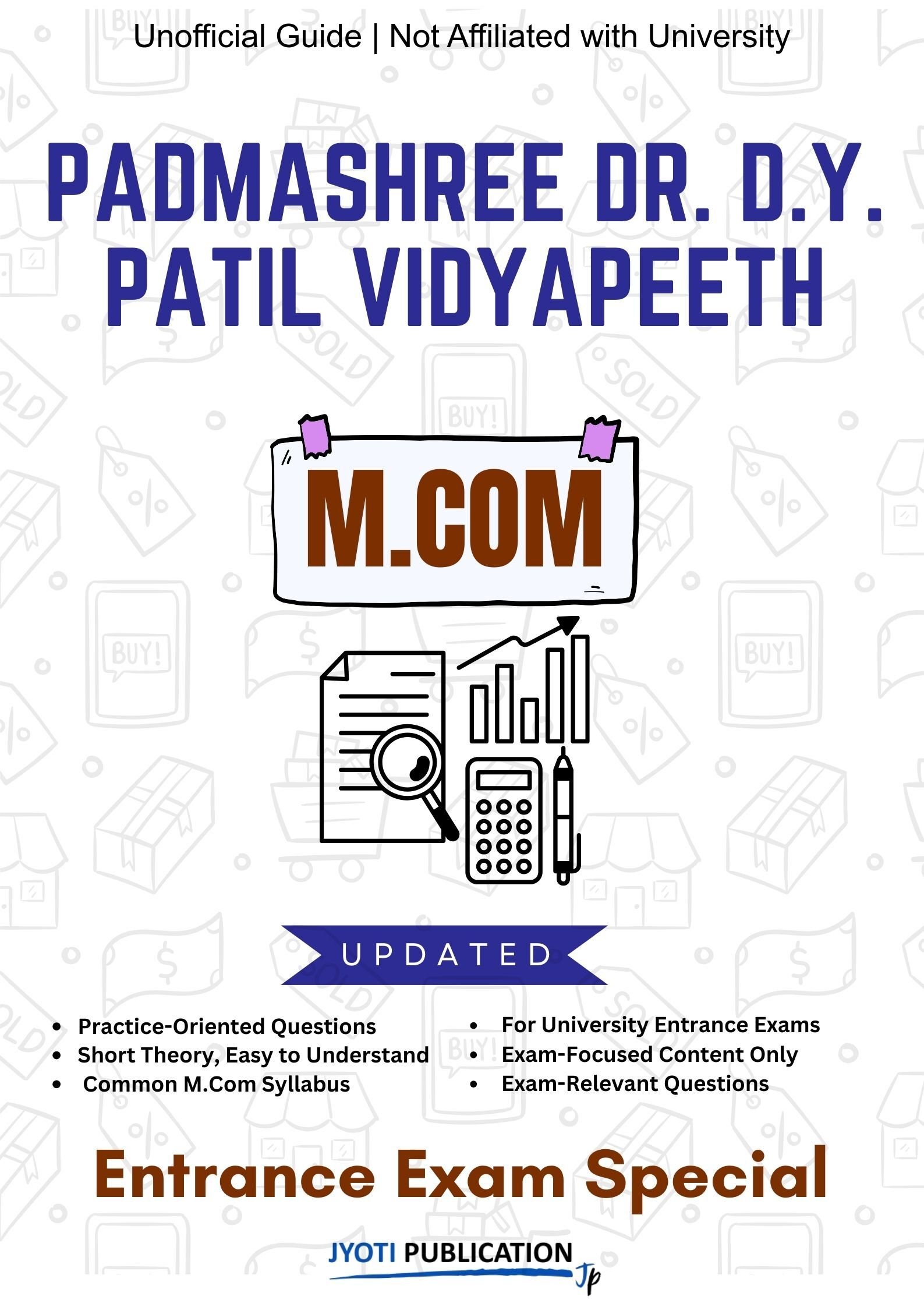 Padmashree Dr. D.Y. Patil Vidyapeeth M.Com Entrance Exam