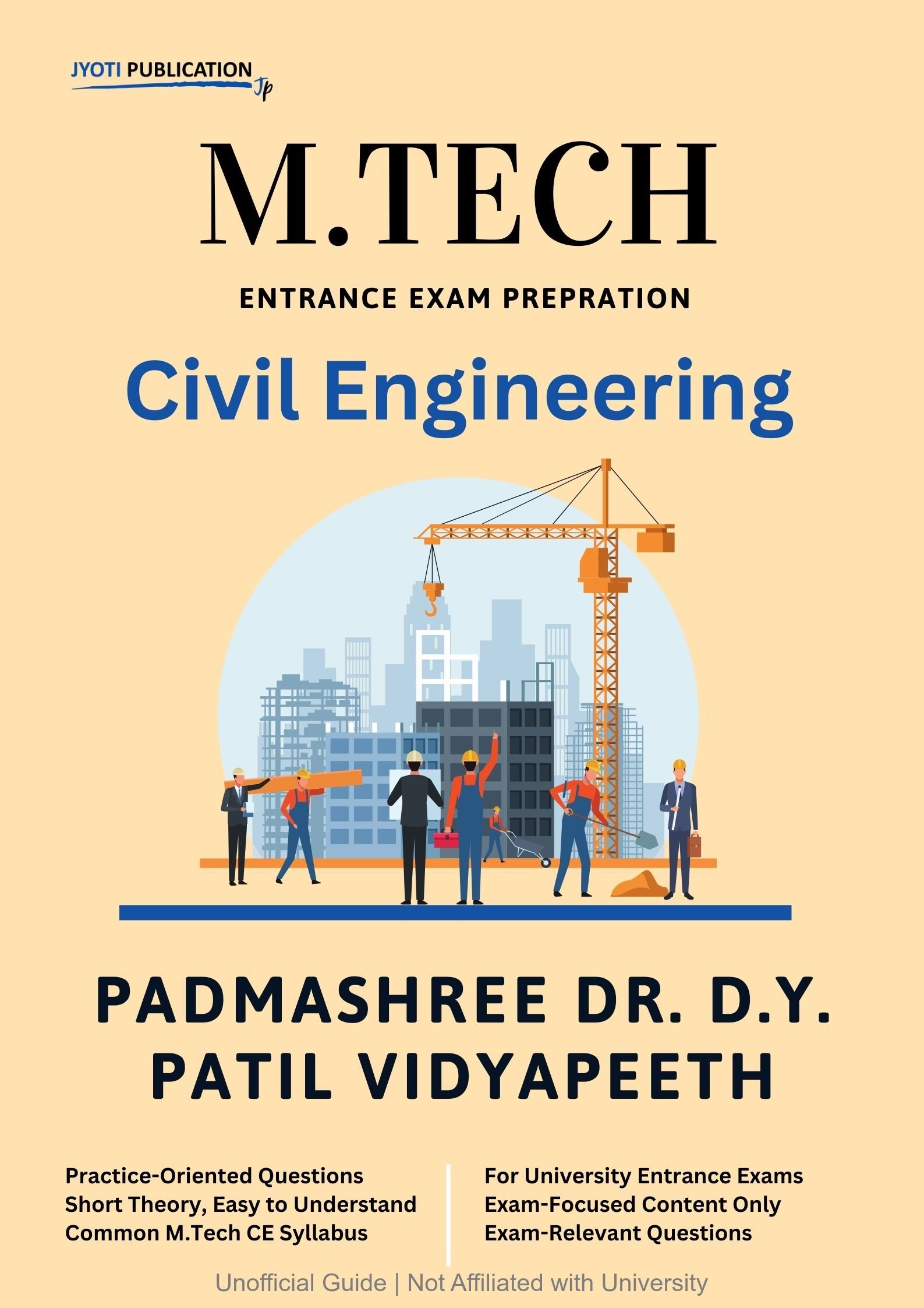 Padmashree Dr. D.Y. Patil Vidyapeeth M.Tech in Civil Engineering Entrance Exam