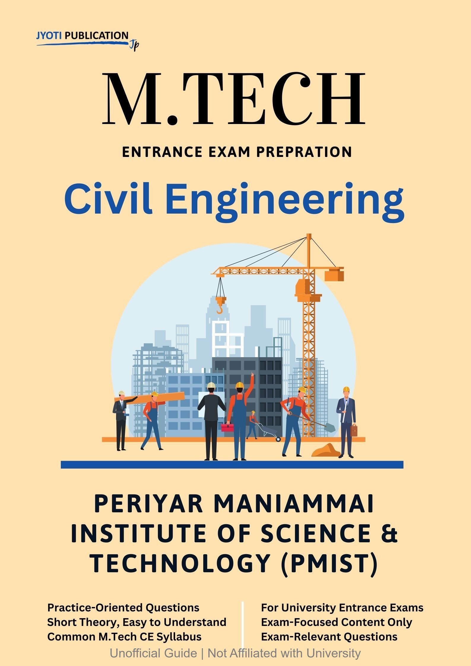 Periyar Maniammai Institute of Science & TechNology (PMIST) M.Tech in Civil Engineering Entrance Exam